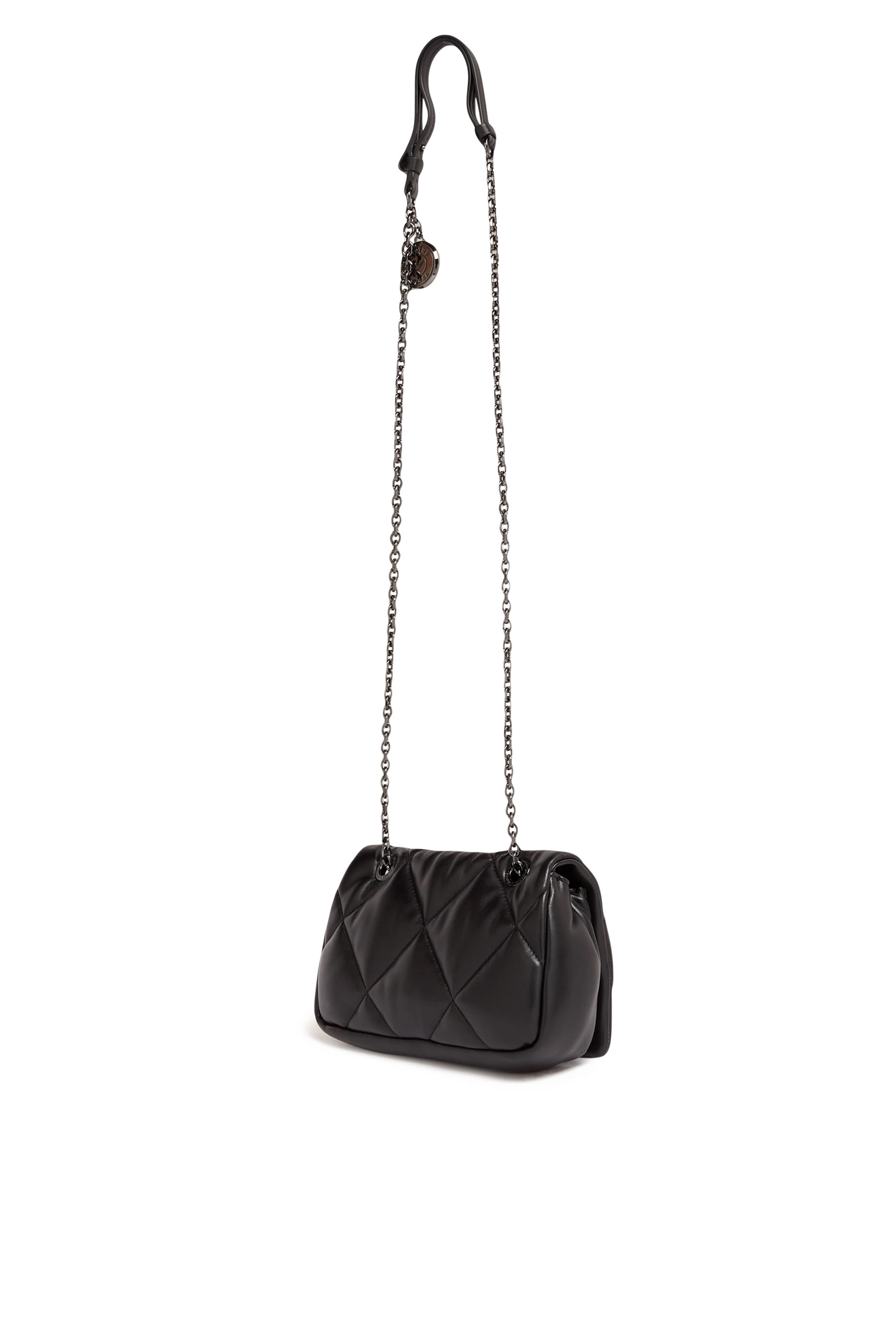 Quilted Nappa Leather-Effect Mini Bag