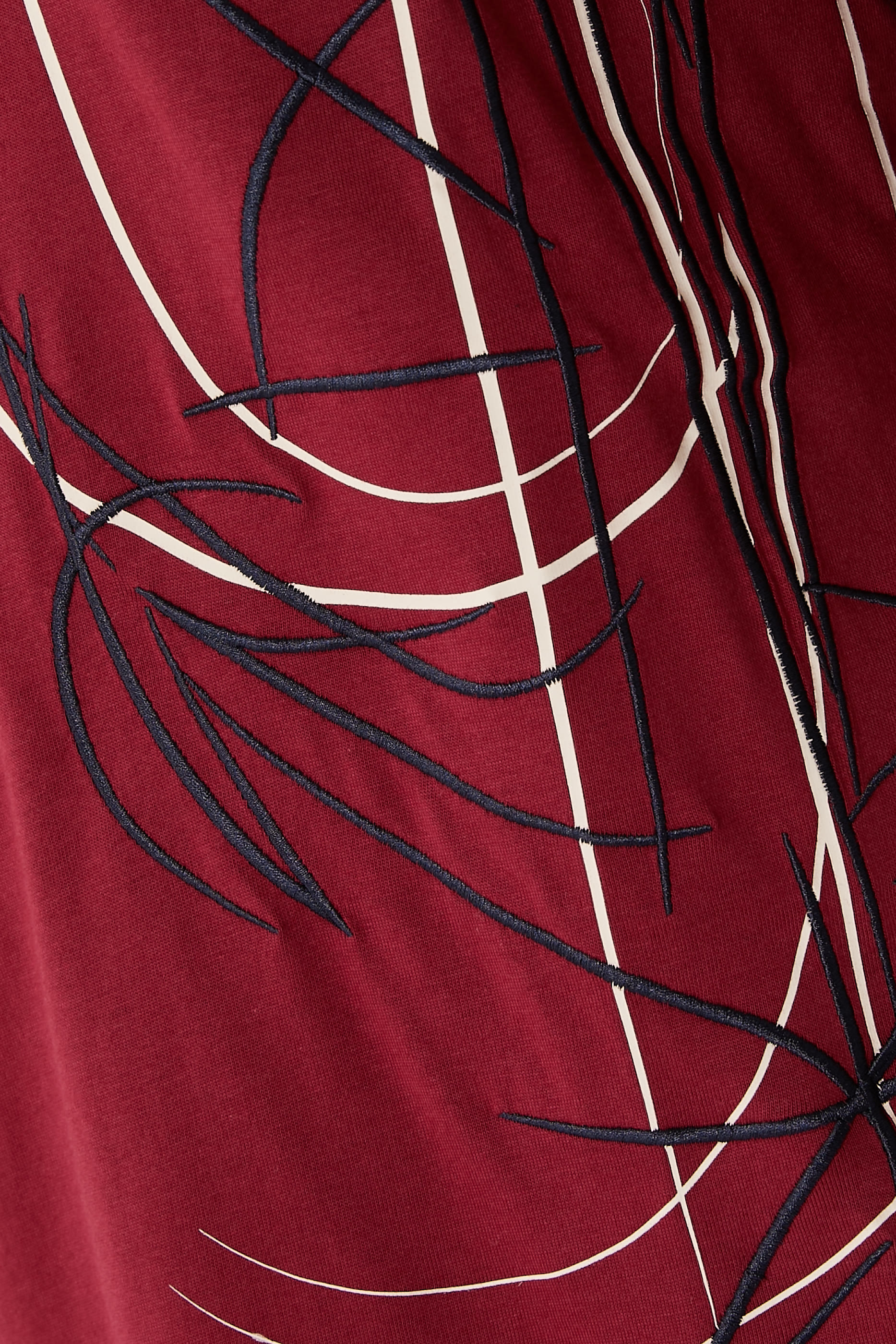 Logo Execution Side Chest Print T-Shirt