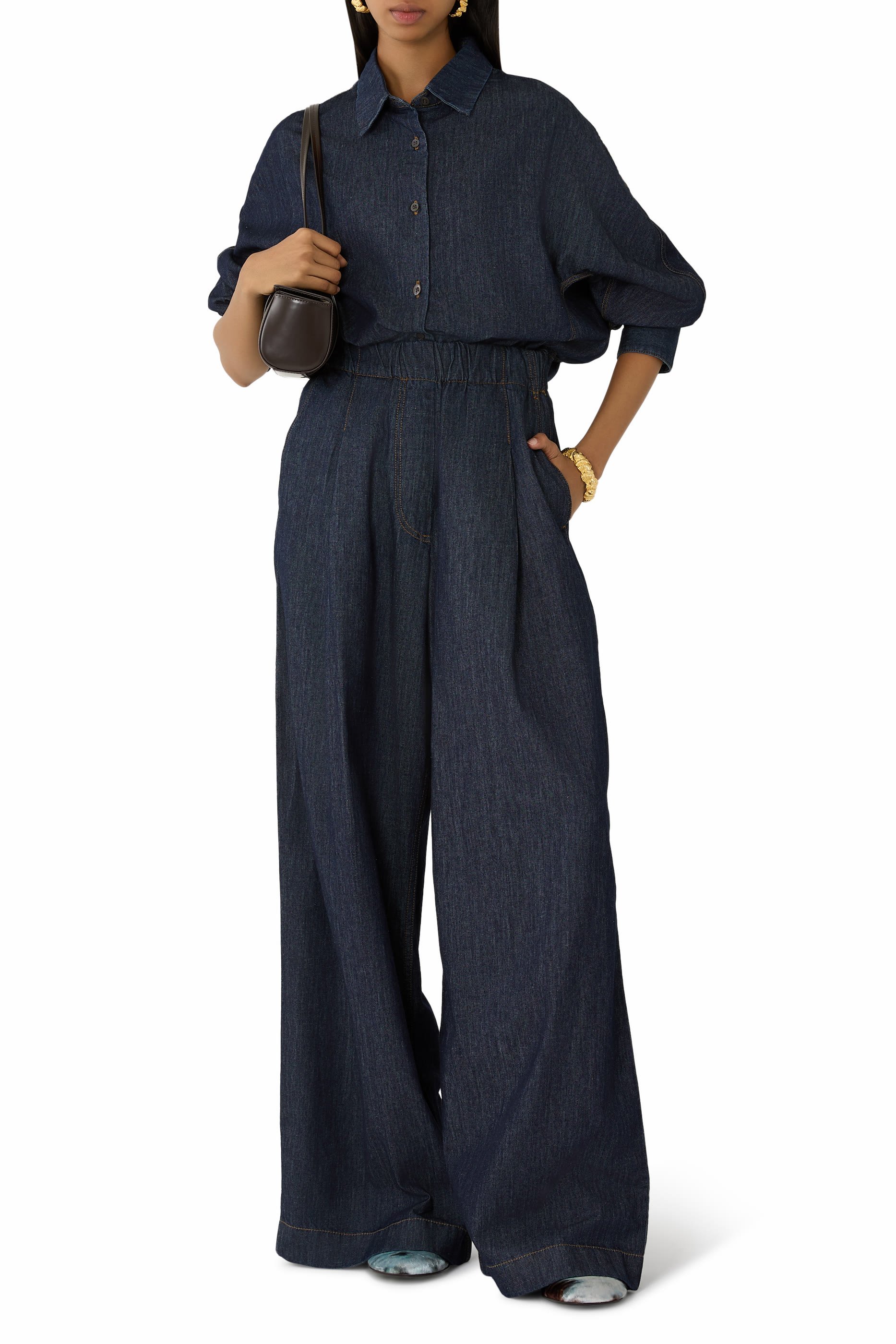  Long Sleeve Denim Shirt 