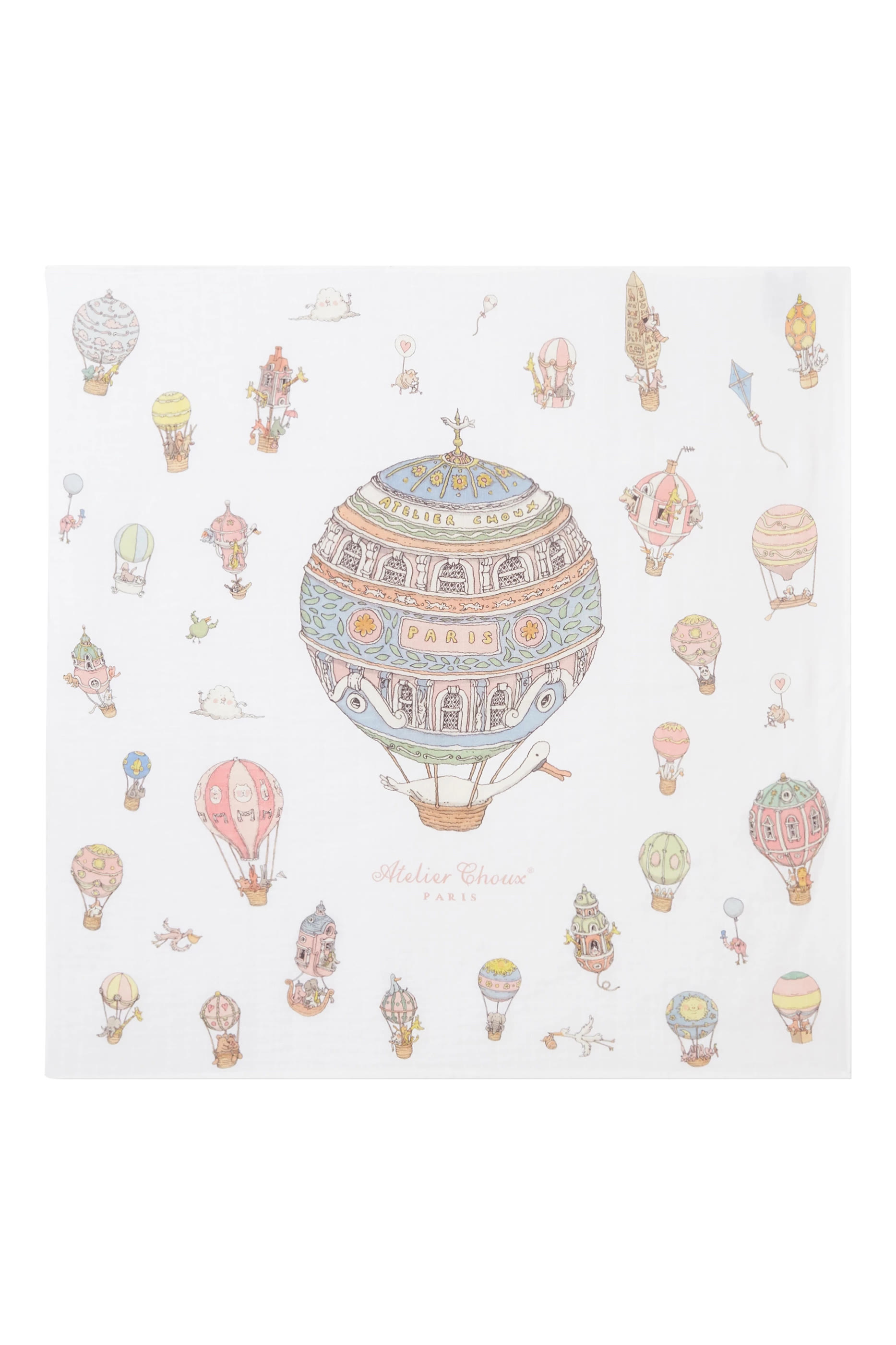 Kids Hot Air Balloons Organic Cotton Set