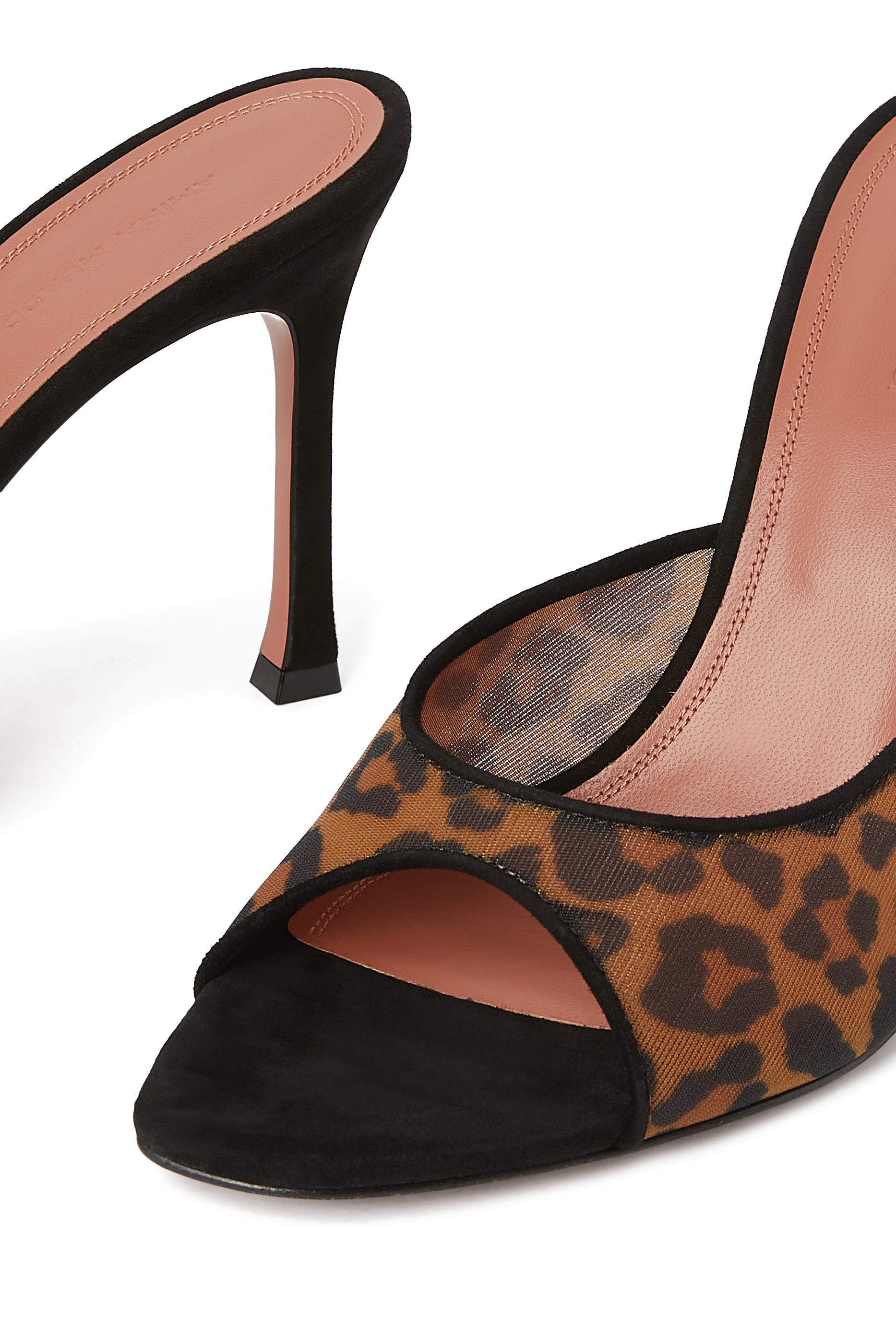 Alexa 95 Leopard Mesh Slippers