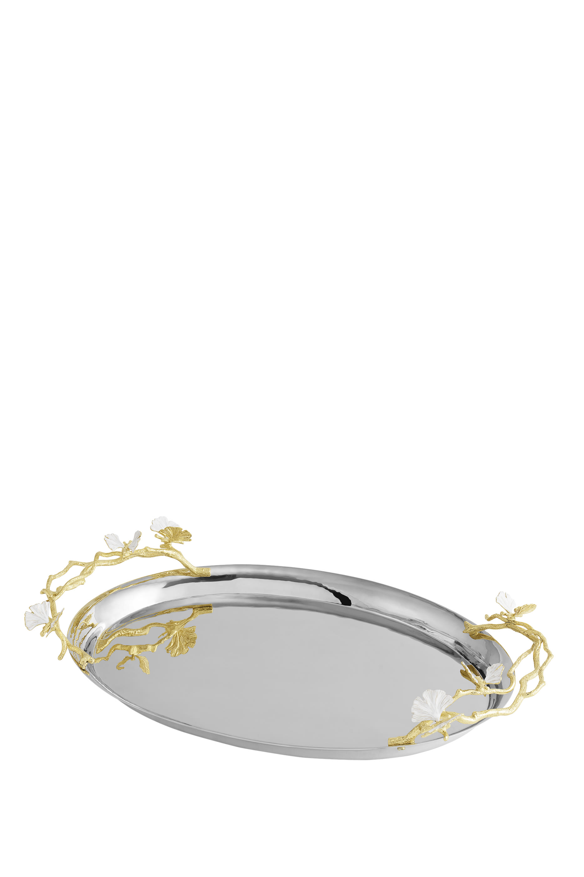 Butterfly Ginkgo Gold Tray