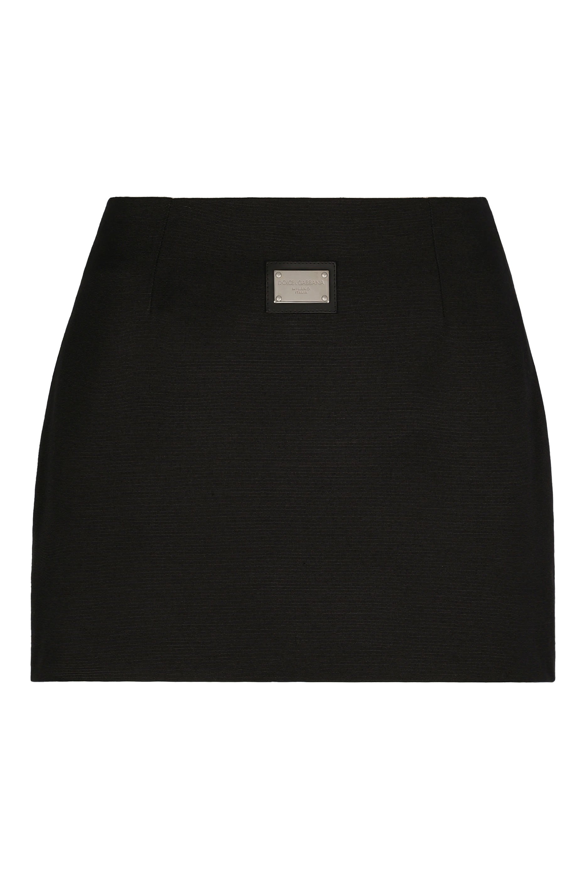 Short Ottoman Skirt with Dolce&Gabbana Tag