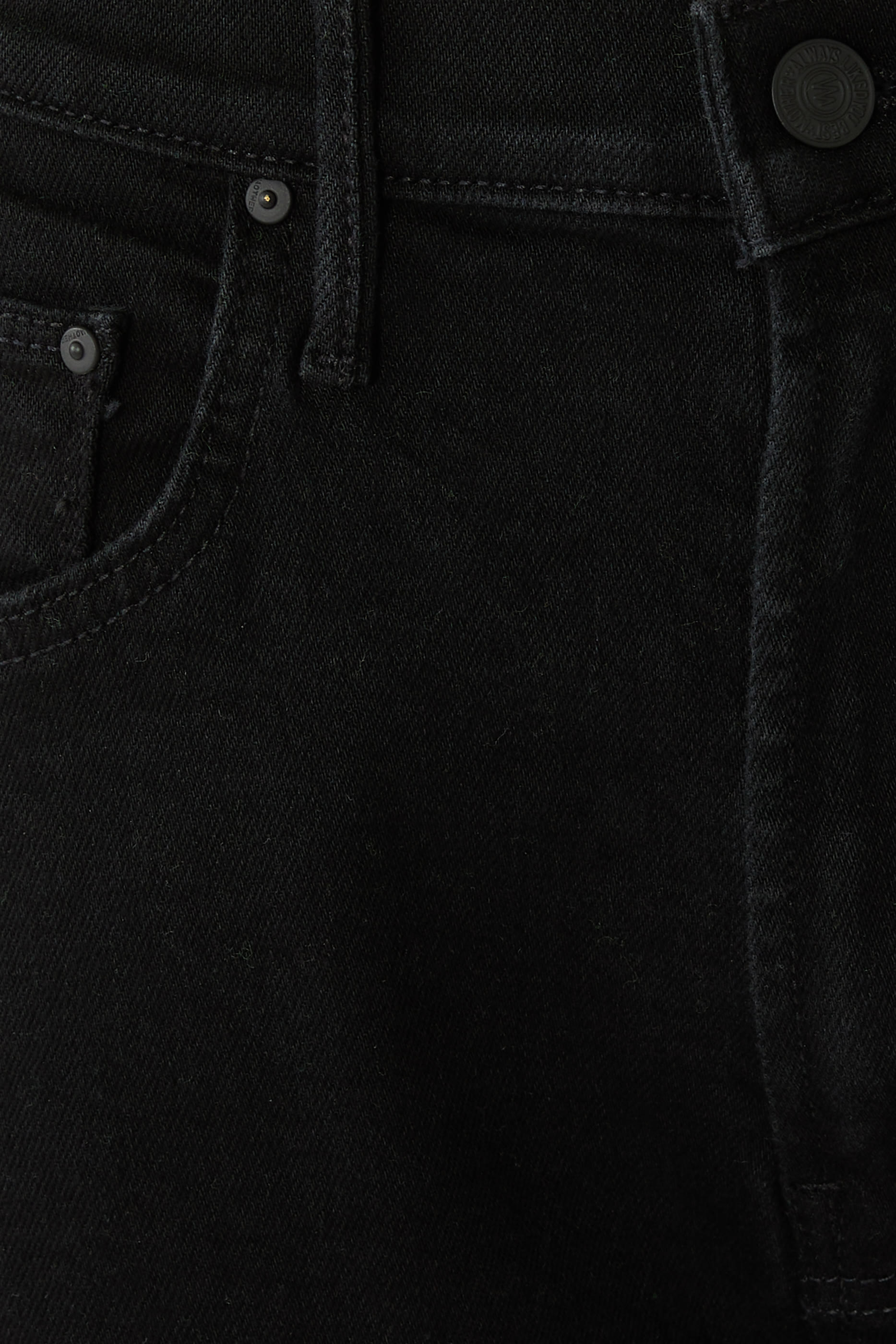 Pipe-Dream Zip Sneak Jeans