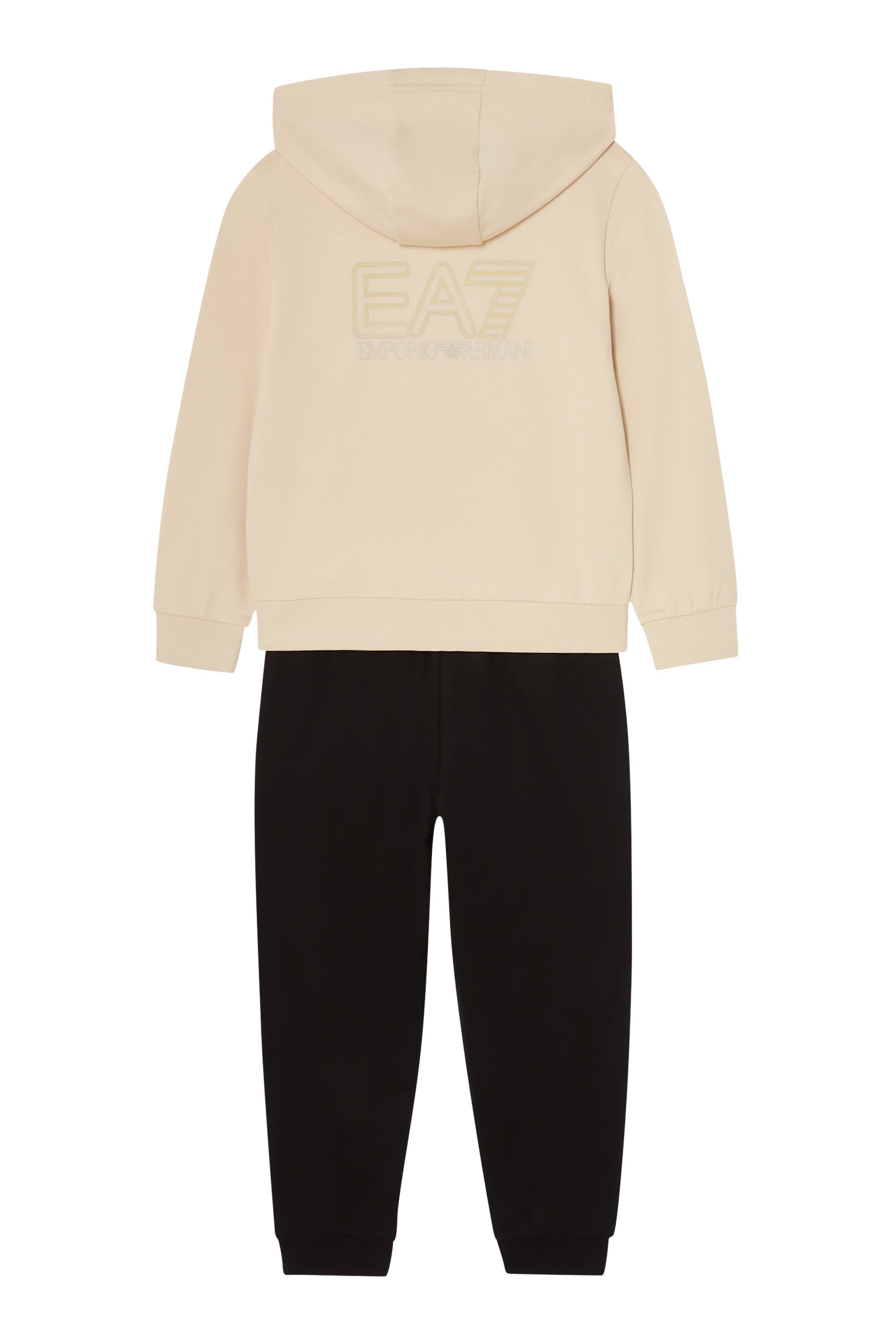 Kids EA7 Tracksuit Hoodie Set