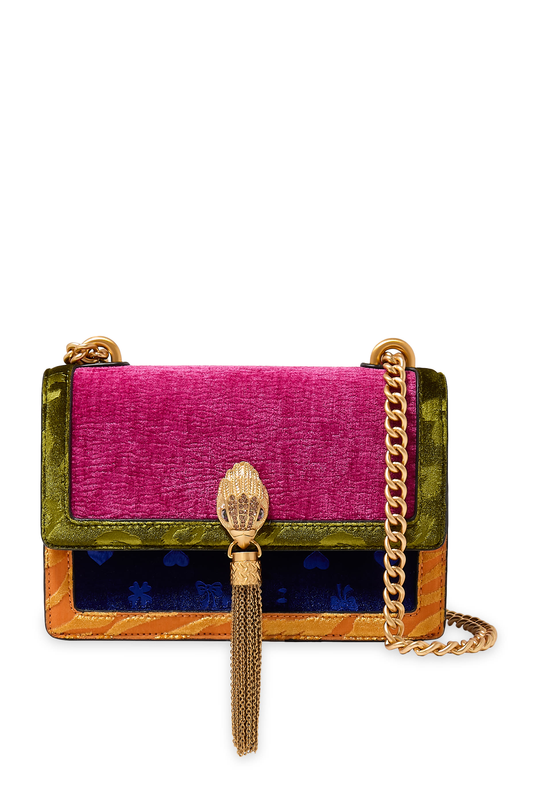 Shoreditch Velvet Crossbody Bag