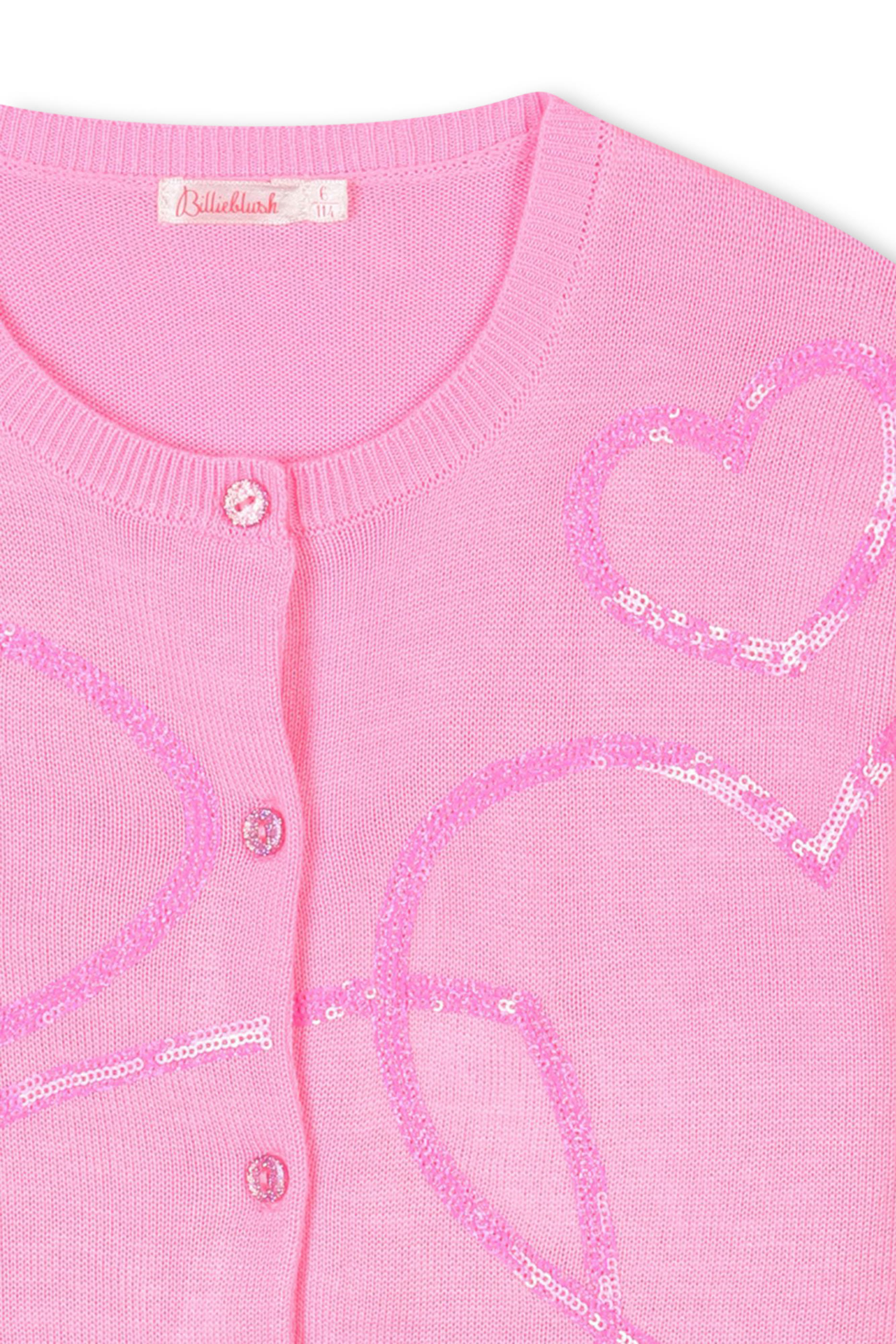 Kids Sequin Tricot Cardigan