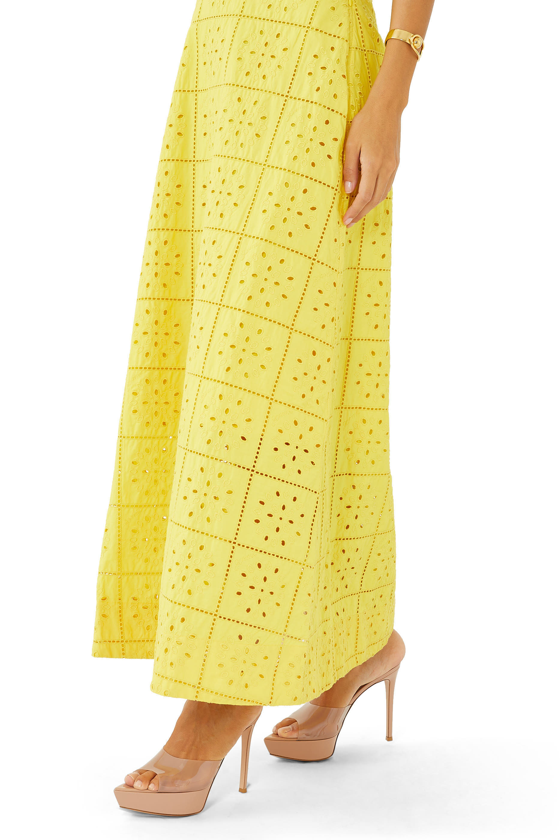 Betty 85 Plexi Platform Mules