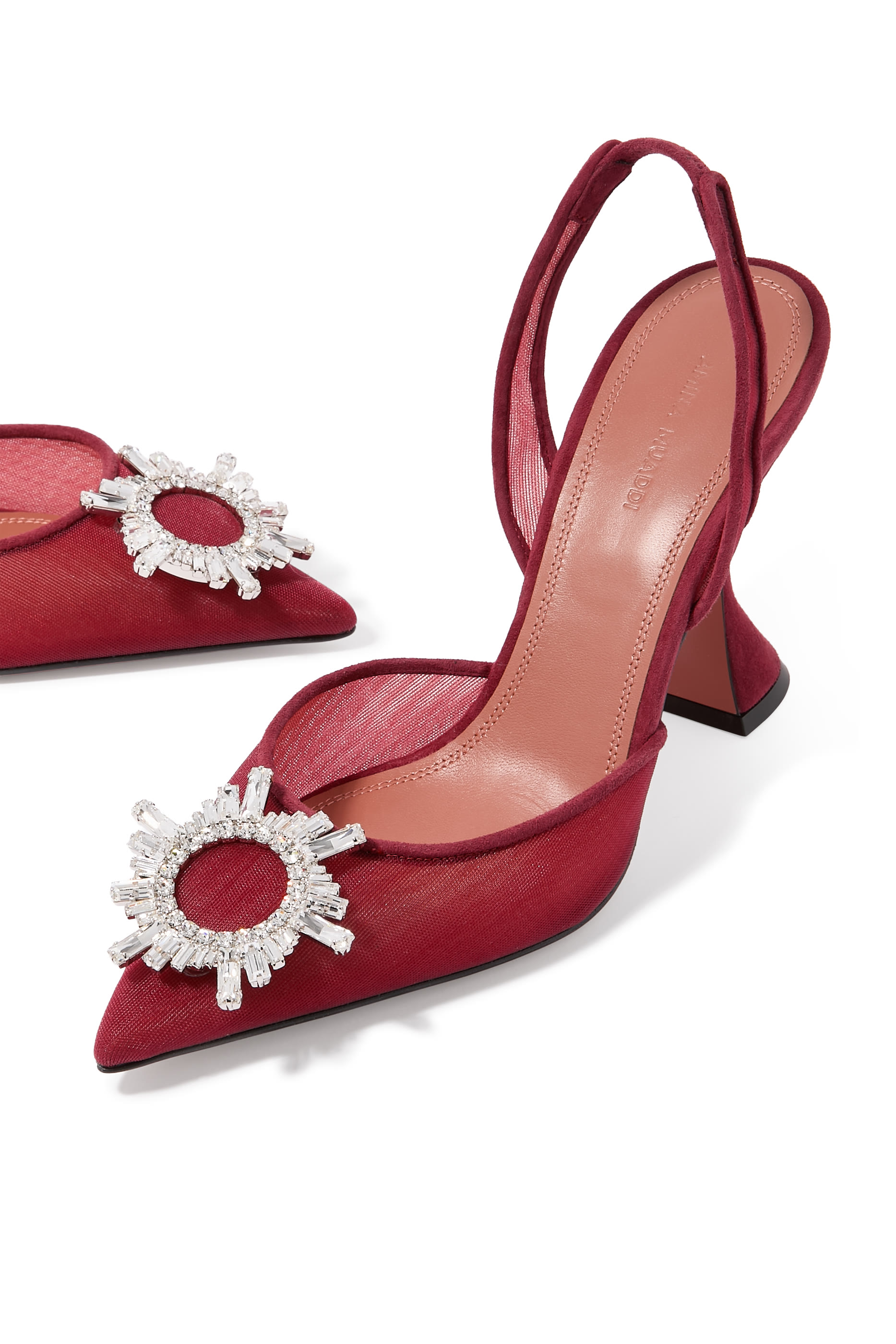 Begum Mesh 95 Slingback Pumps