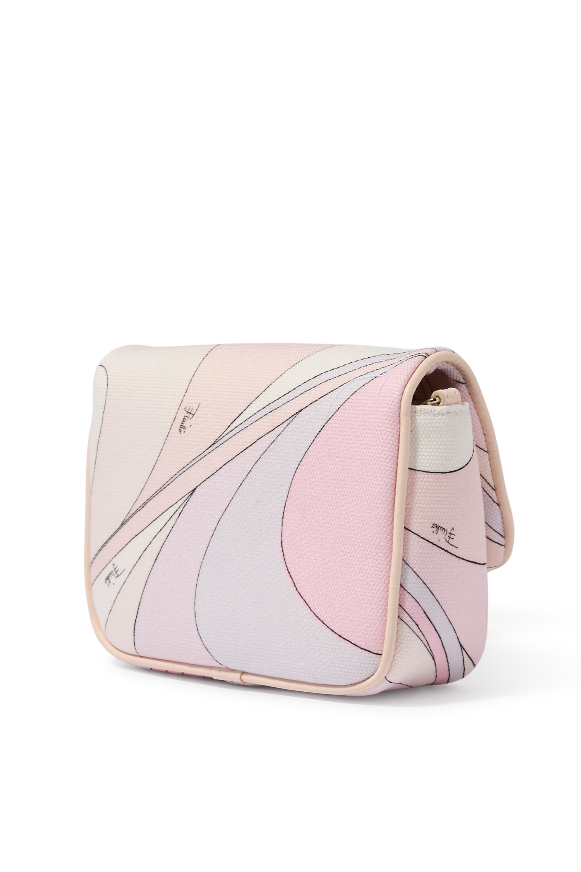Kids Onde Print Crossbody Bag