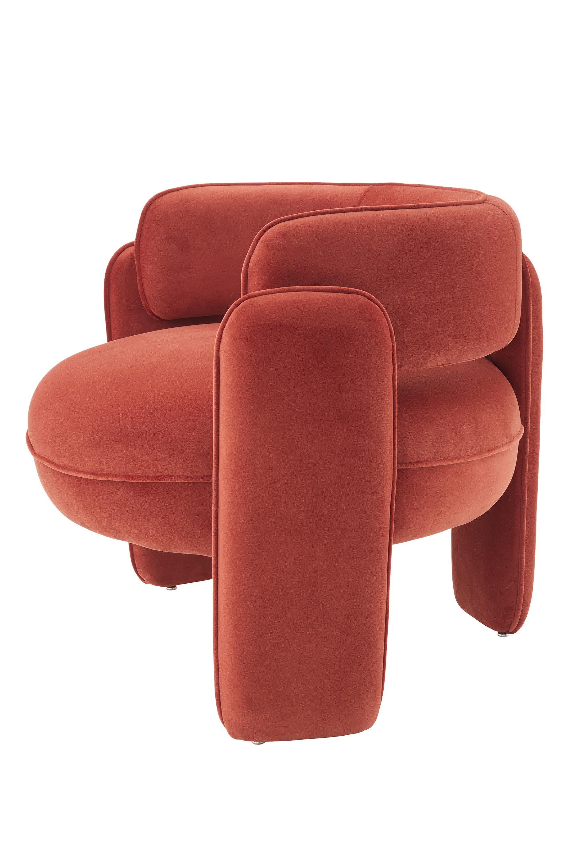 Chaplin Velvet Armchair