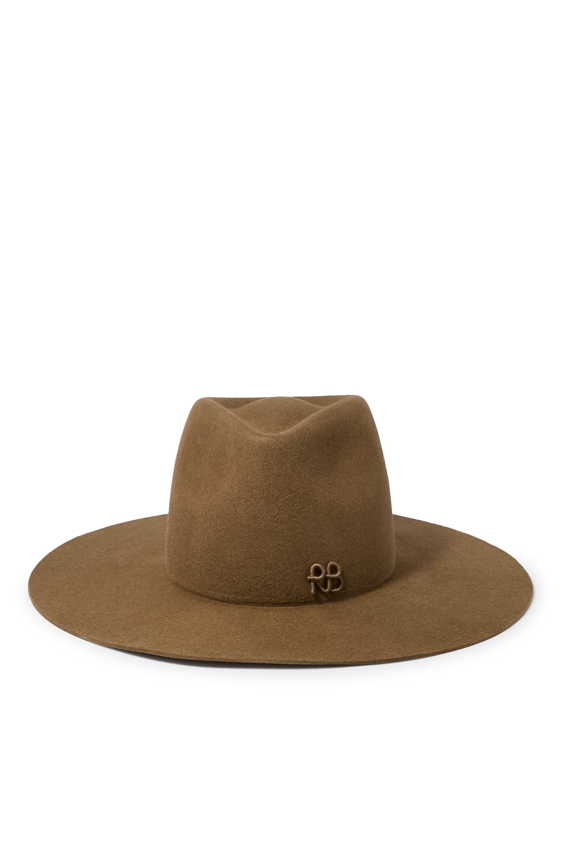  Logo-Embellished Fedora Hat