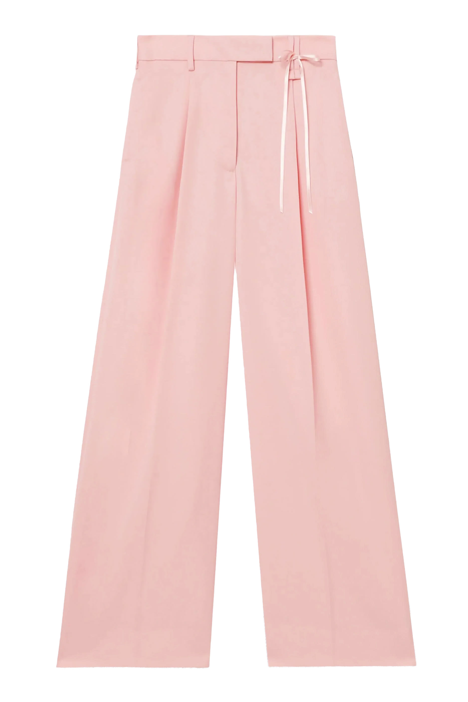 Bow Detail Puddle Trousers 
