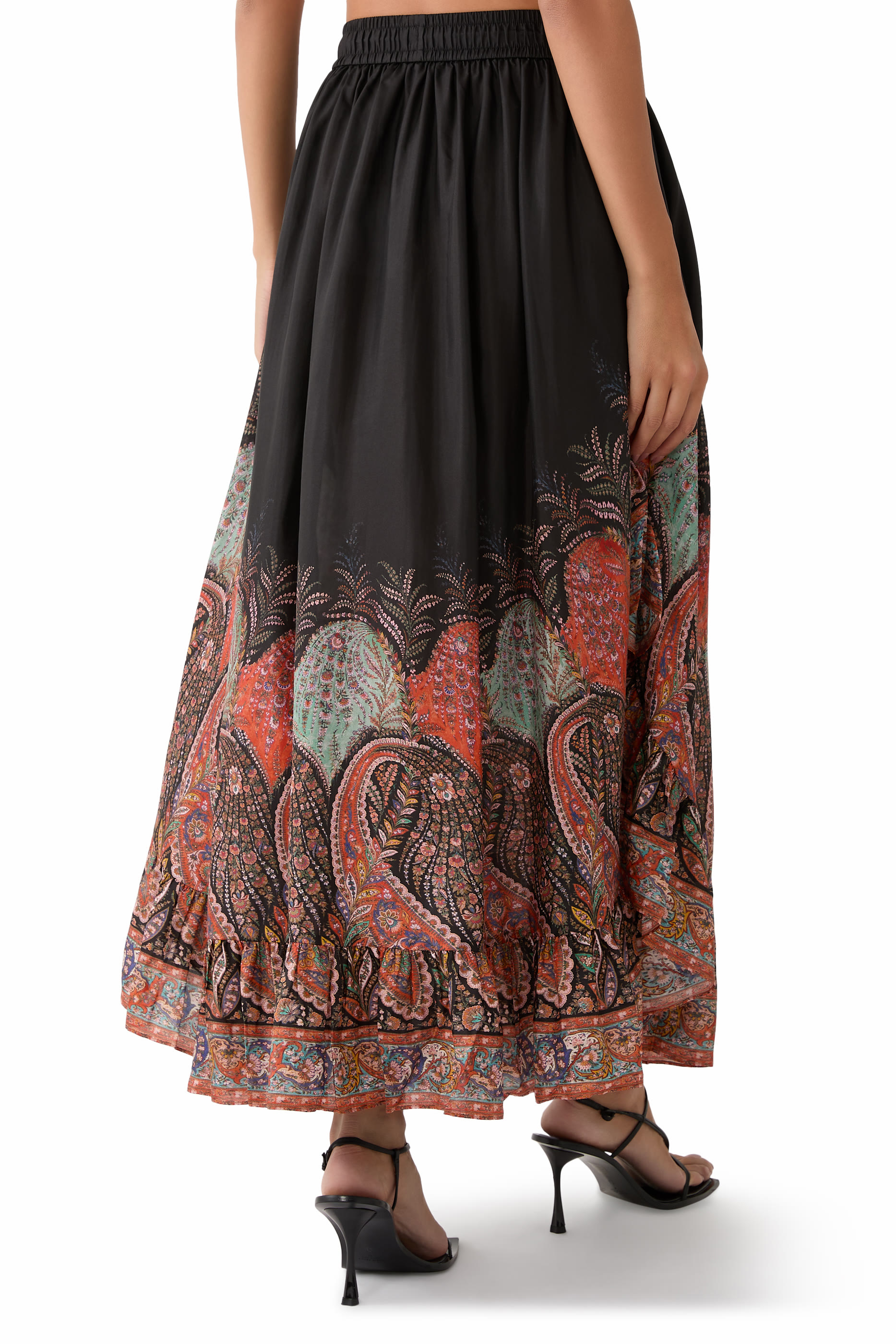Rhiannon Ruffle Maxi Skirt