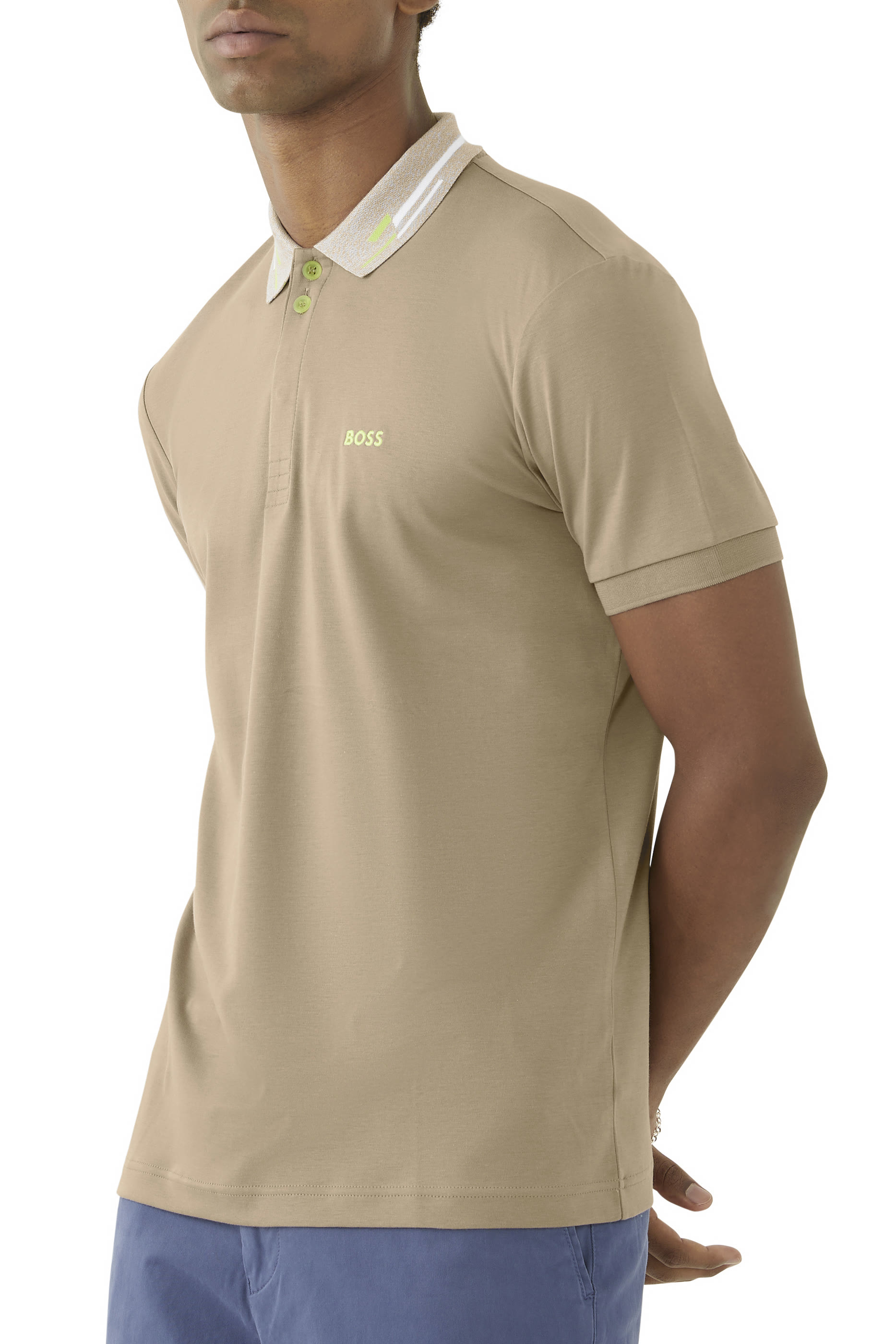 Embroidered Cotton Polo Shirt