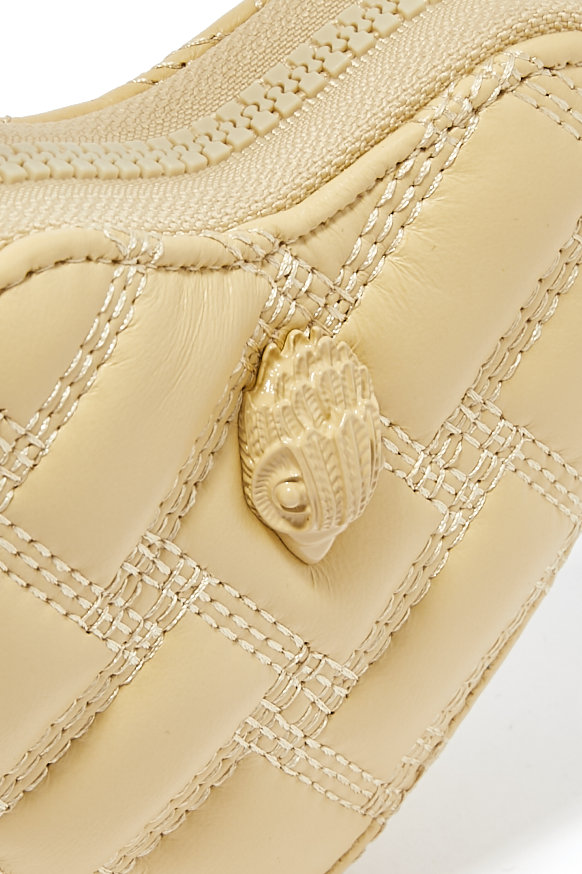 Kensington Croc-Embossed Heart Micro Crossbody Bag