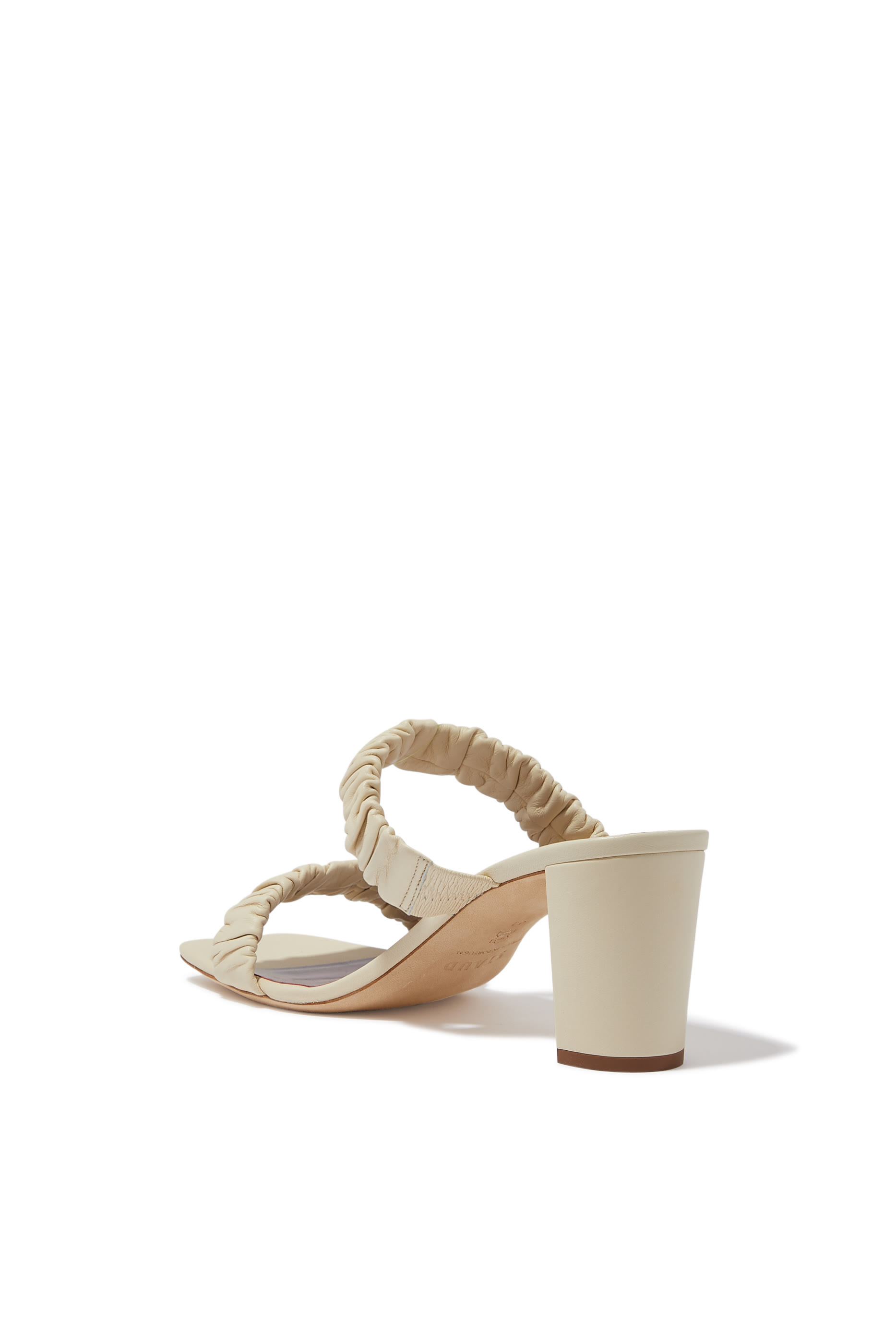 Frankie 60 Ruched Sandals