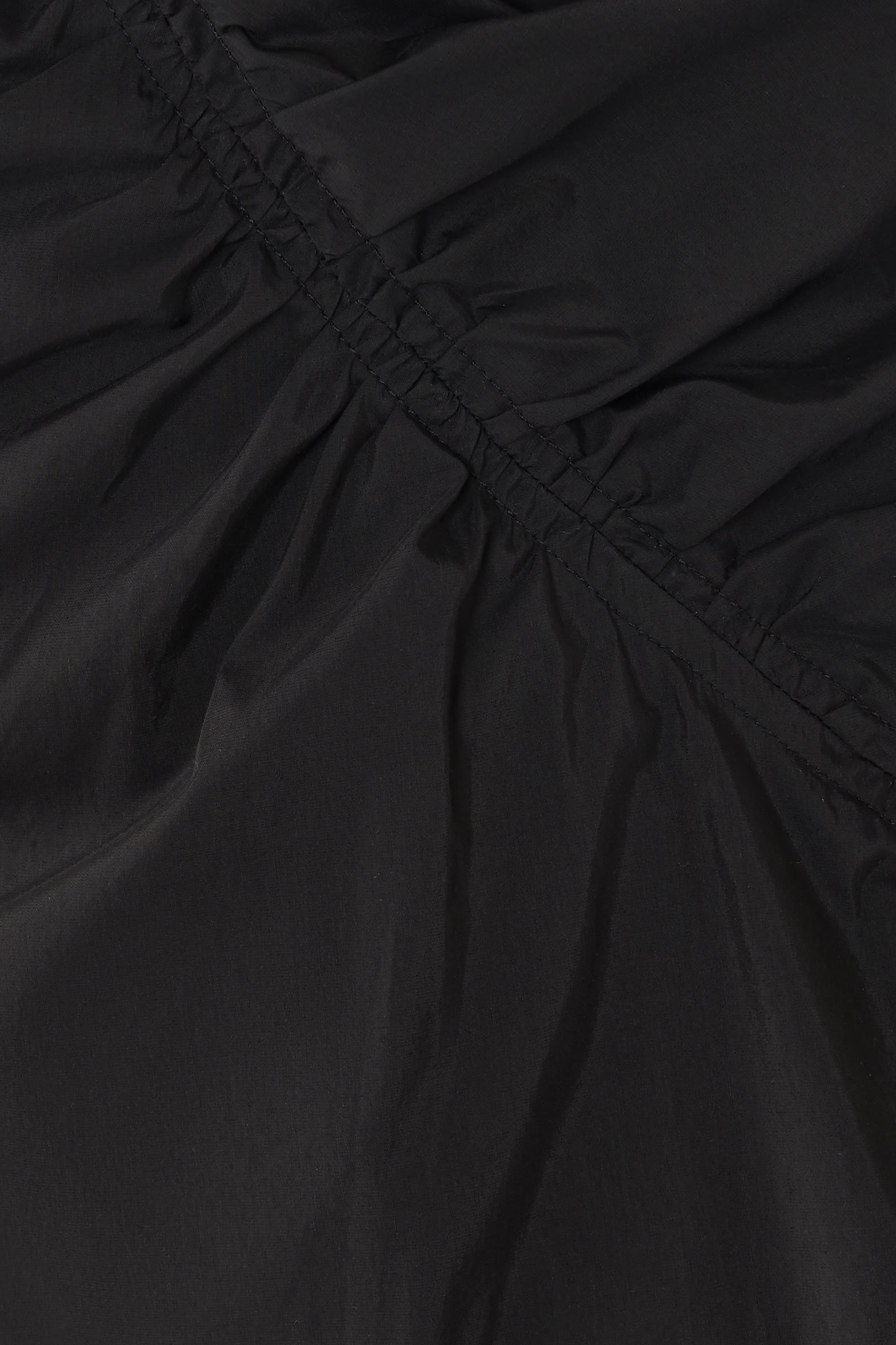 Ruched Asymmetrical Midi Dress