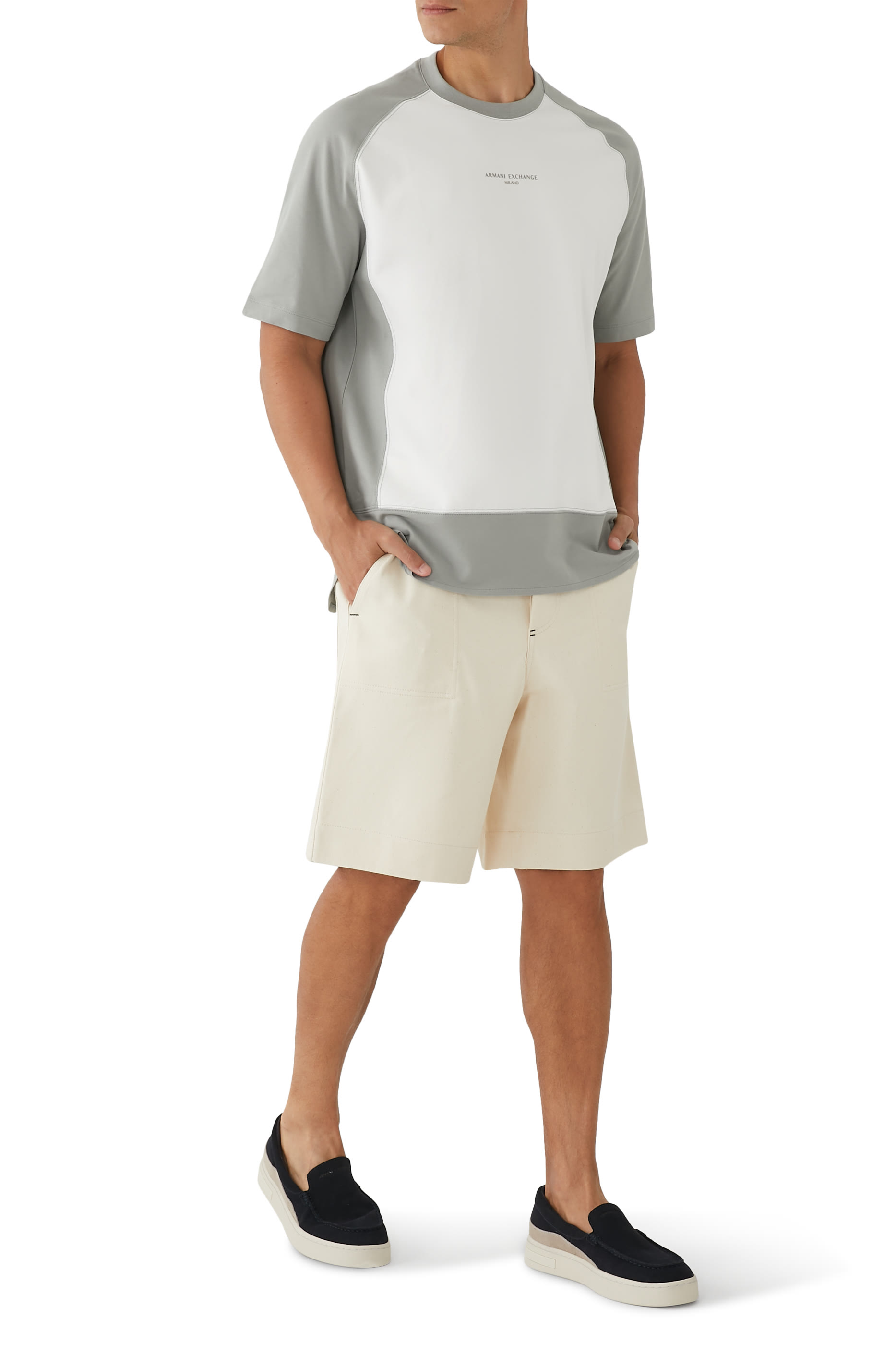 Two-Tone Logo T-Shirt