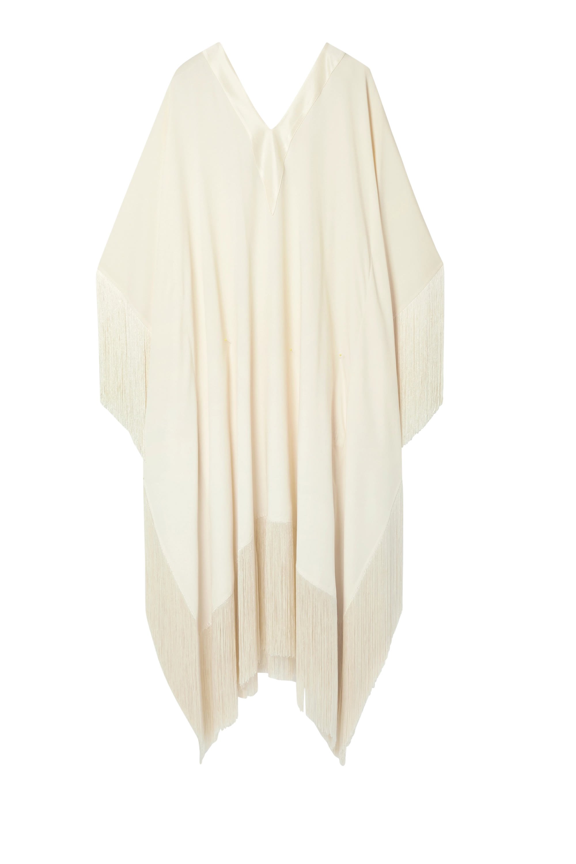 Very Ross Fringed Crepe Kaftan