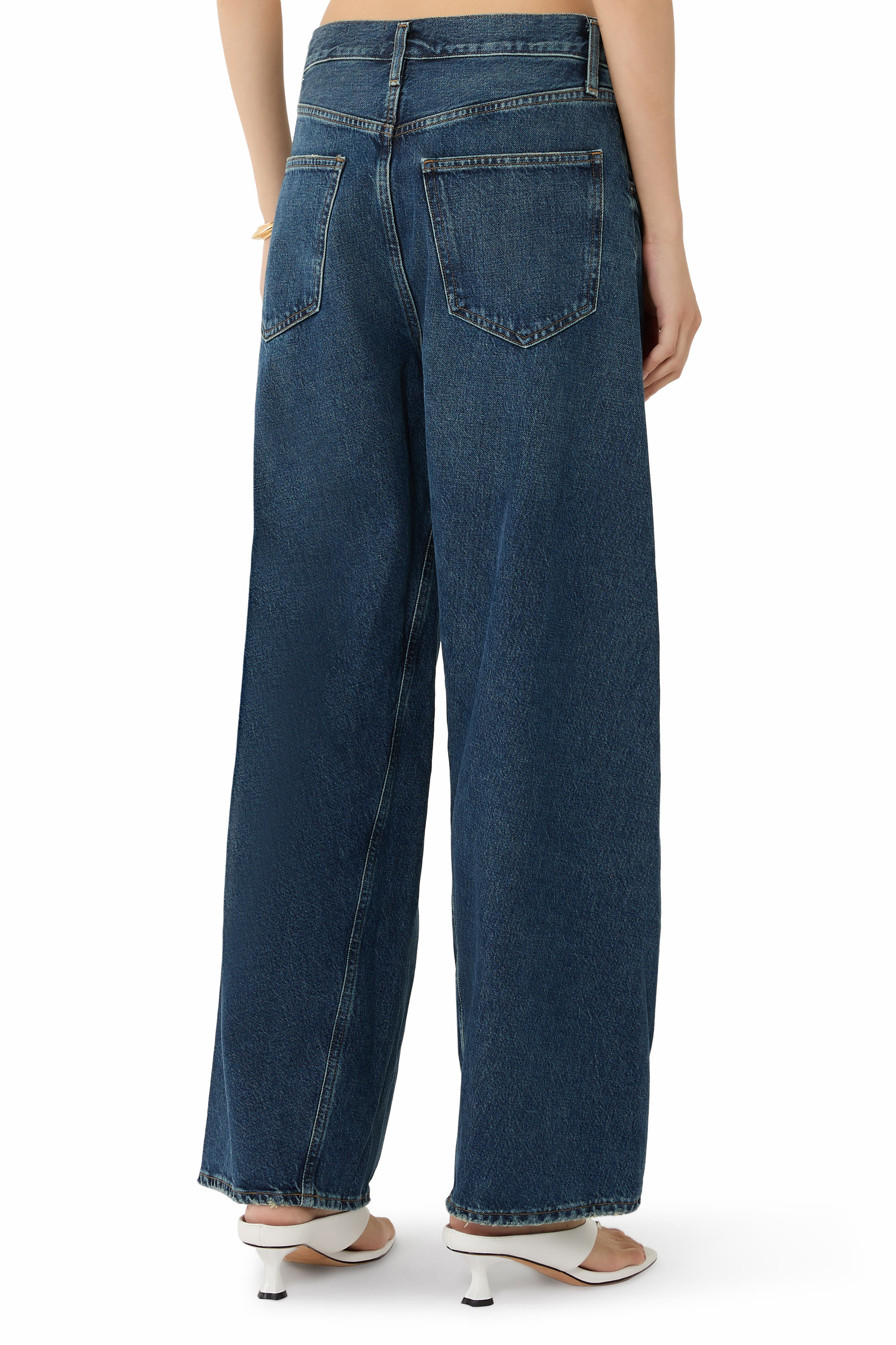 Twist Wide-Leg Jeans