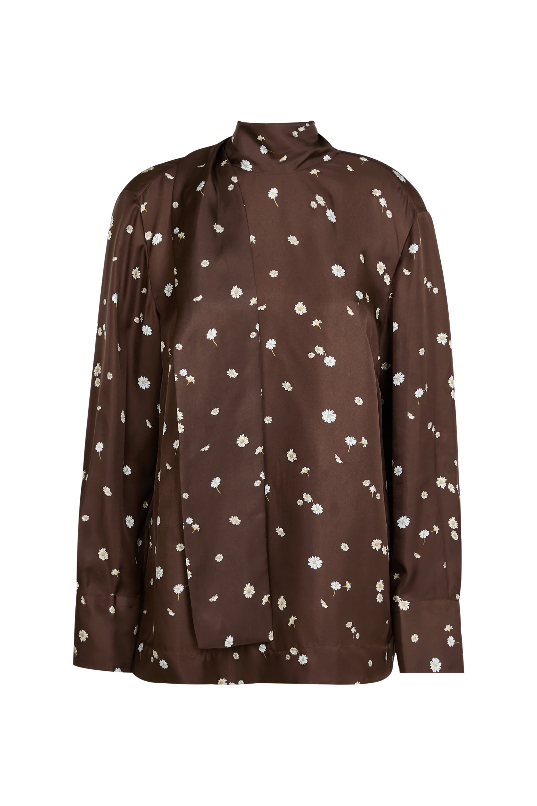 Mini Daisy Tie-Neck Tunic