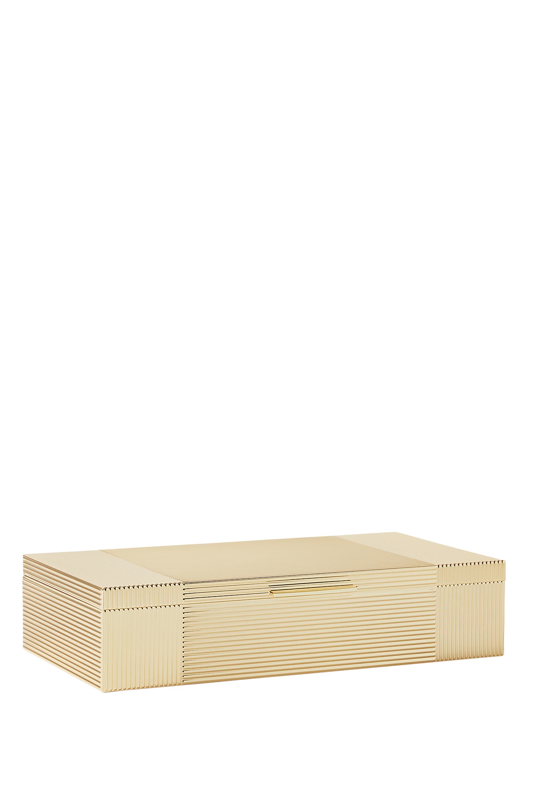 Luke Brass-Plated Box - Medium