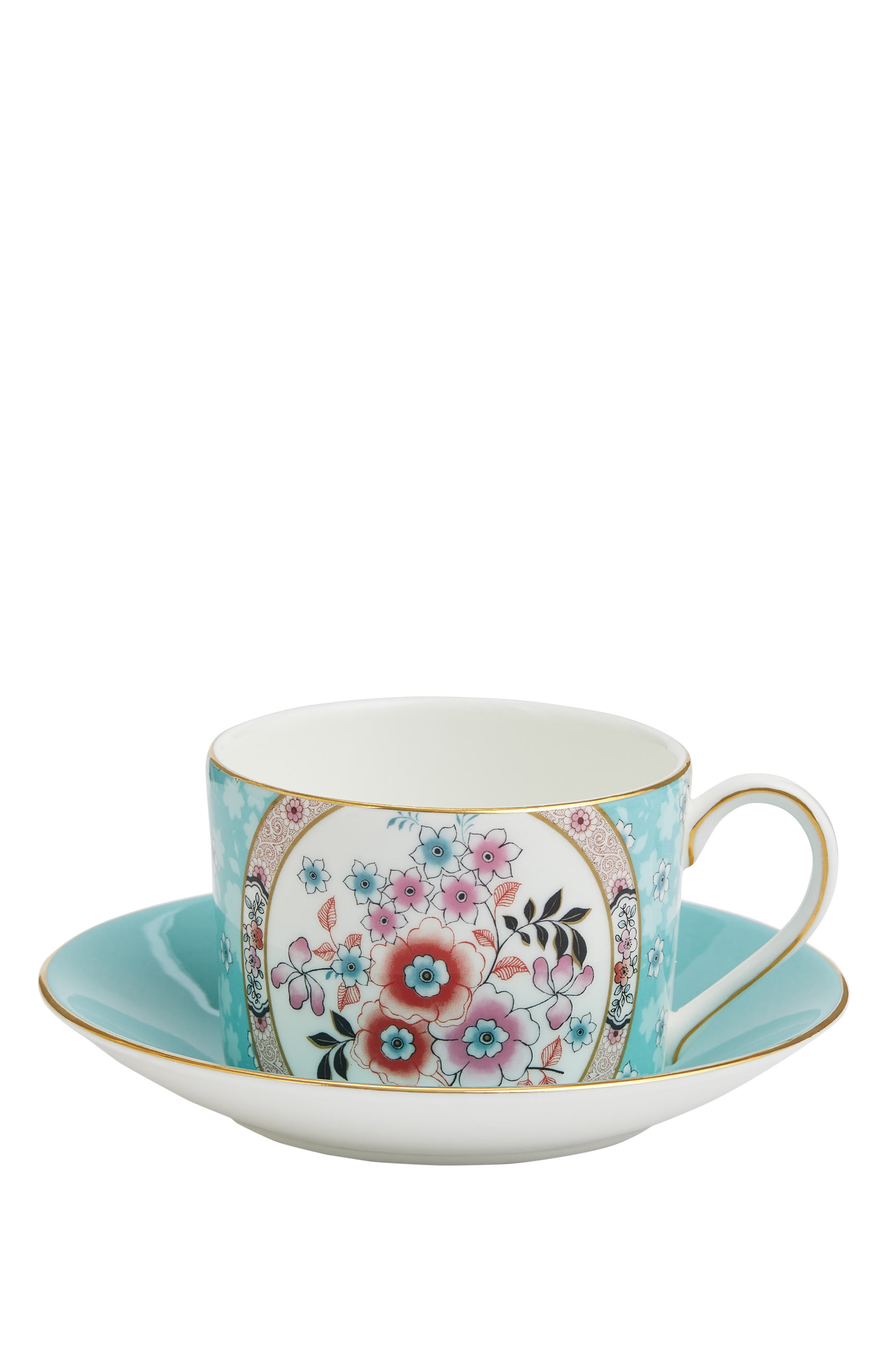 Wonderlust Camellia Teacup & Saucer