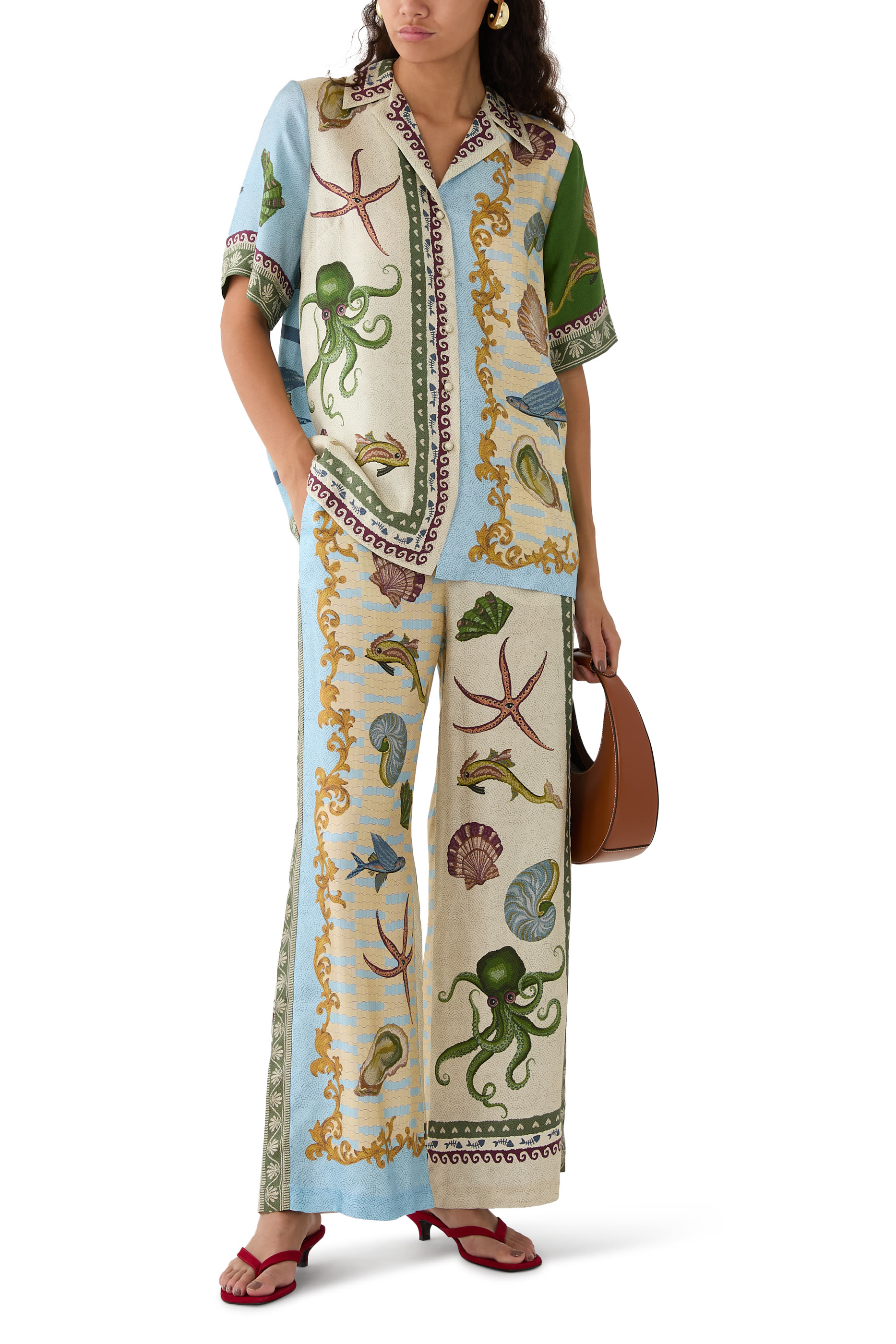 Bath House Silk Pants