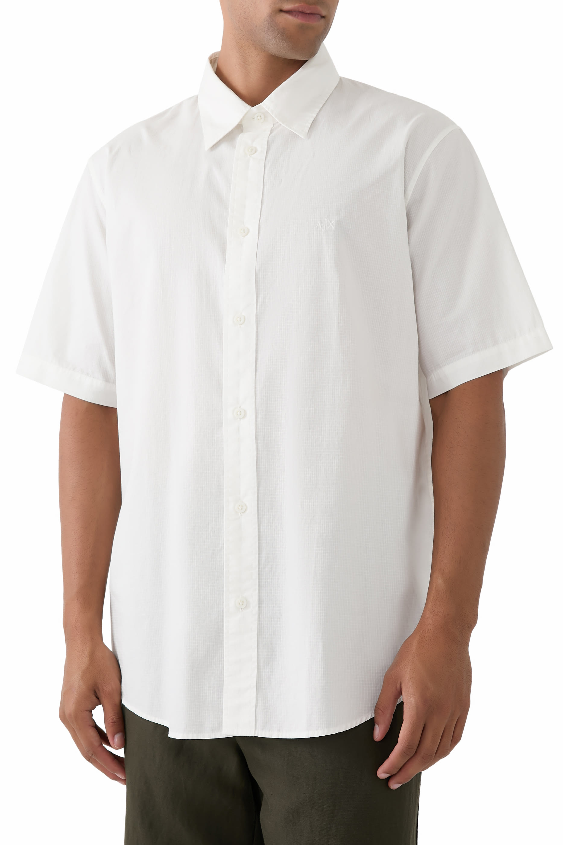 Logo Embroidered Shirt