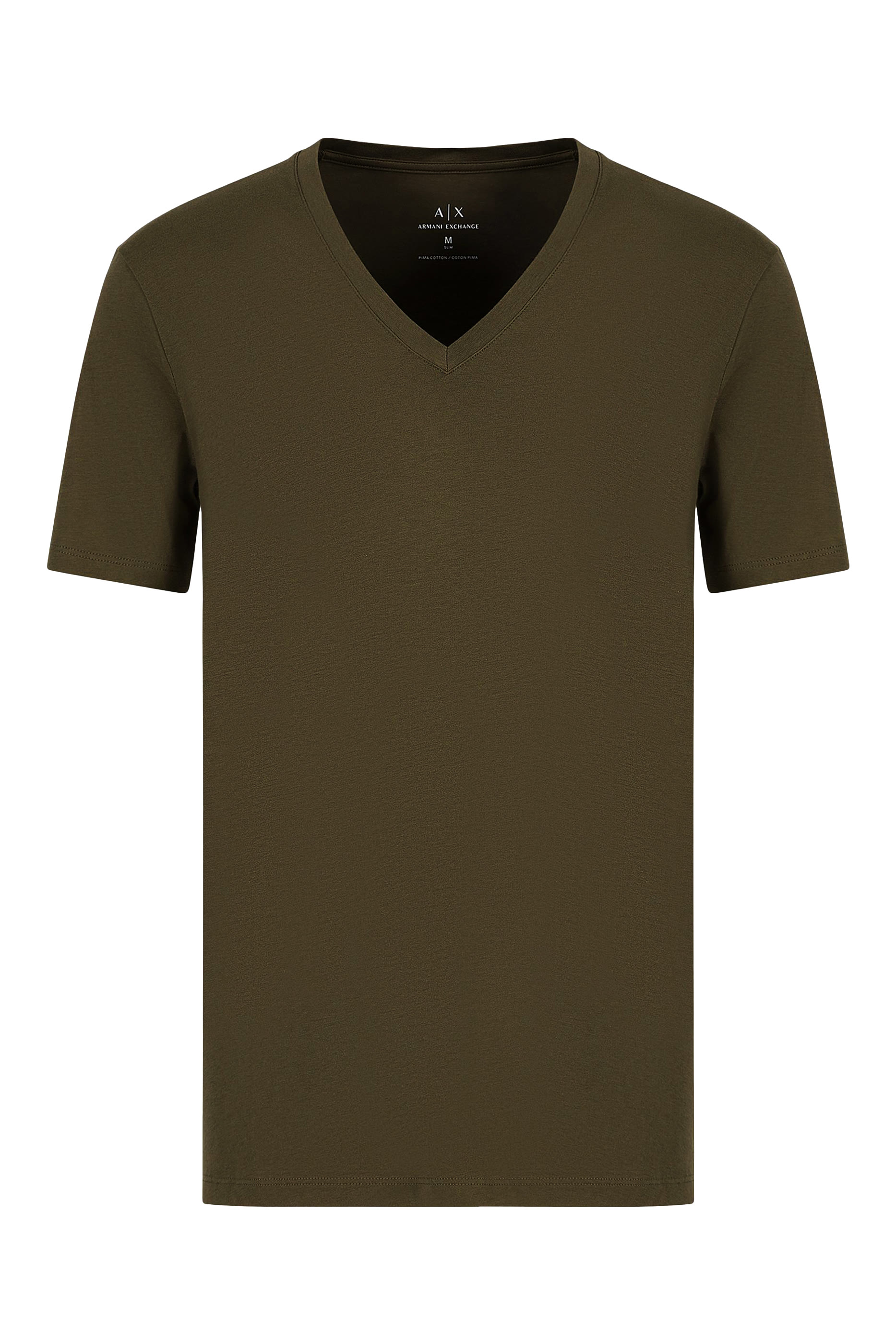 V-Neck Pima Cotton T-Shirt