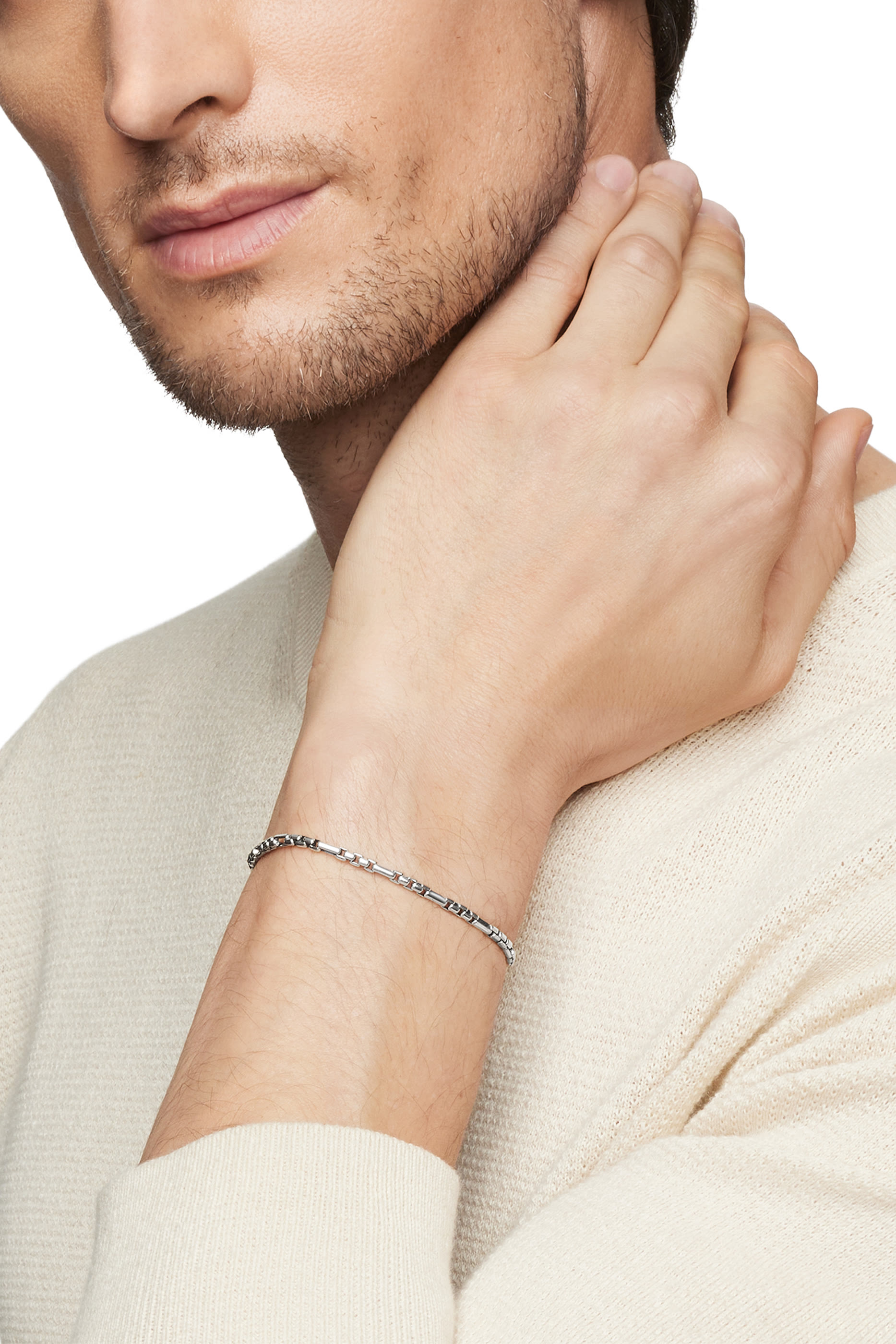 Open Box Chain Bracelet