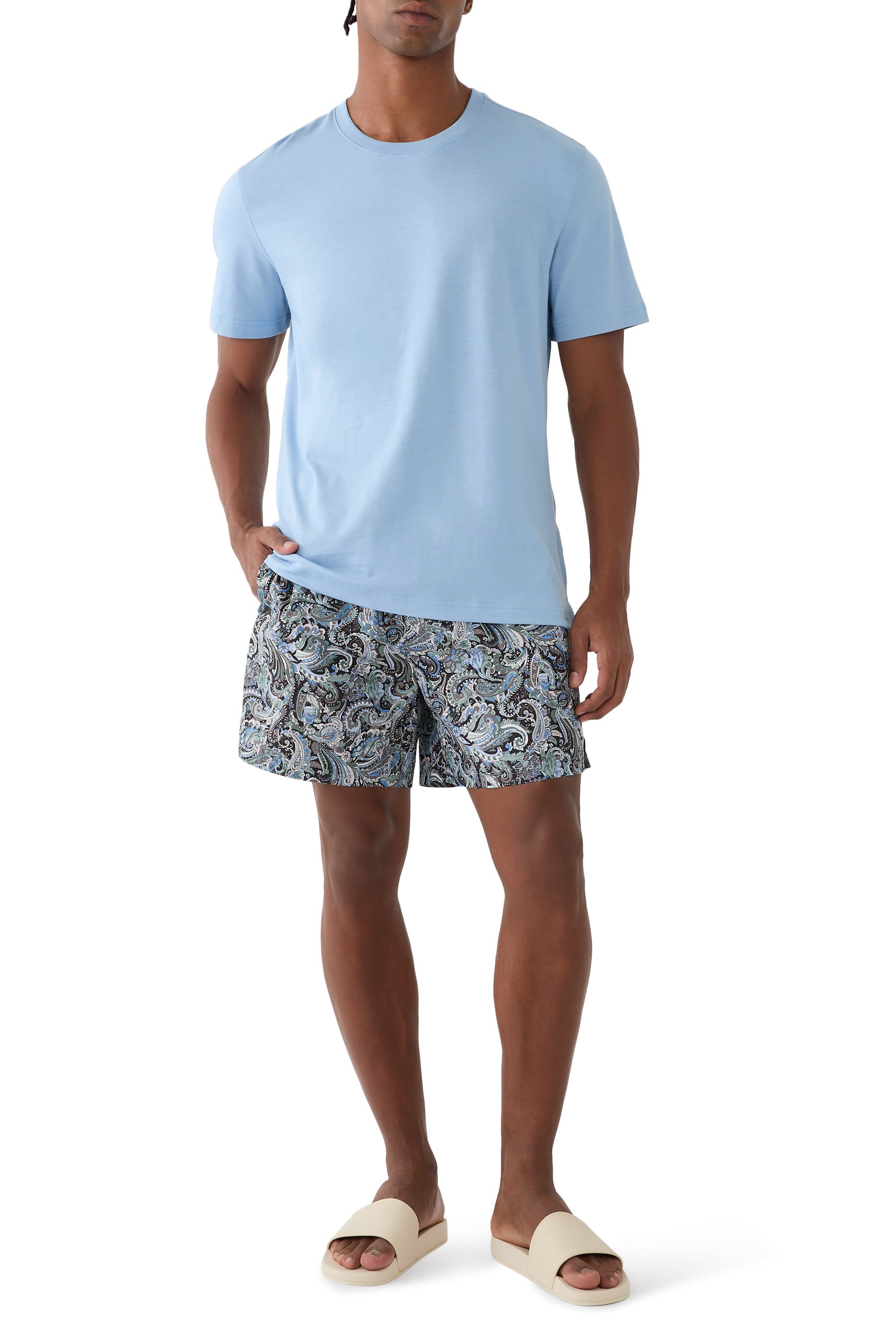  Paisley Swim Shorts