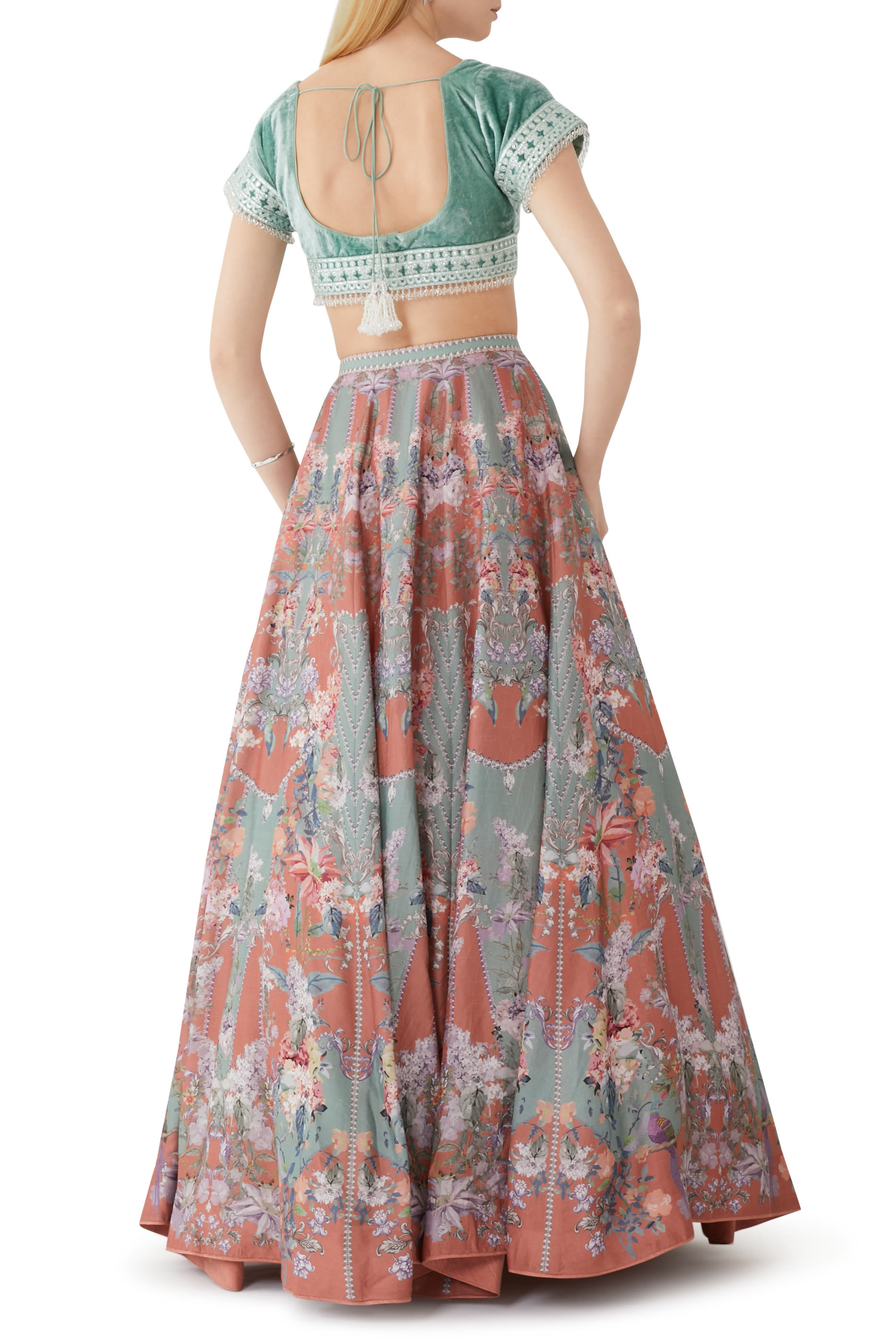 Harmonia Floral Lehenga Set