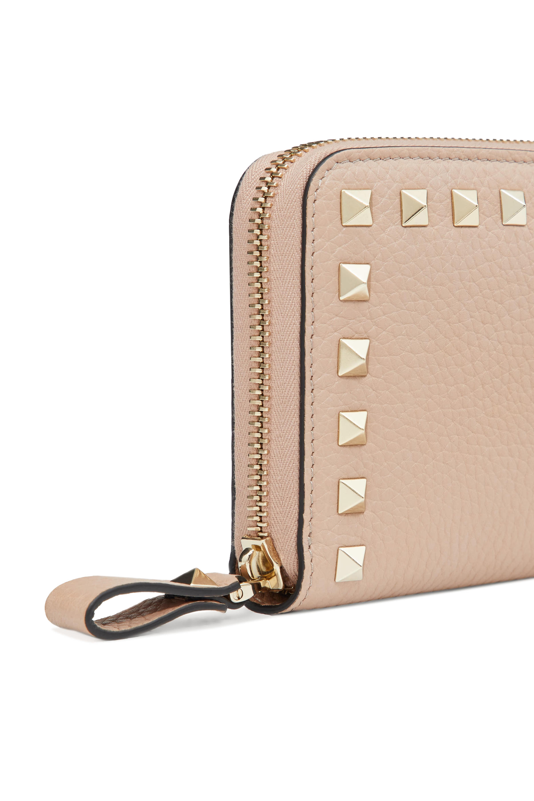 Valentino Garavani Rockstud Zippered Wallet