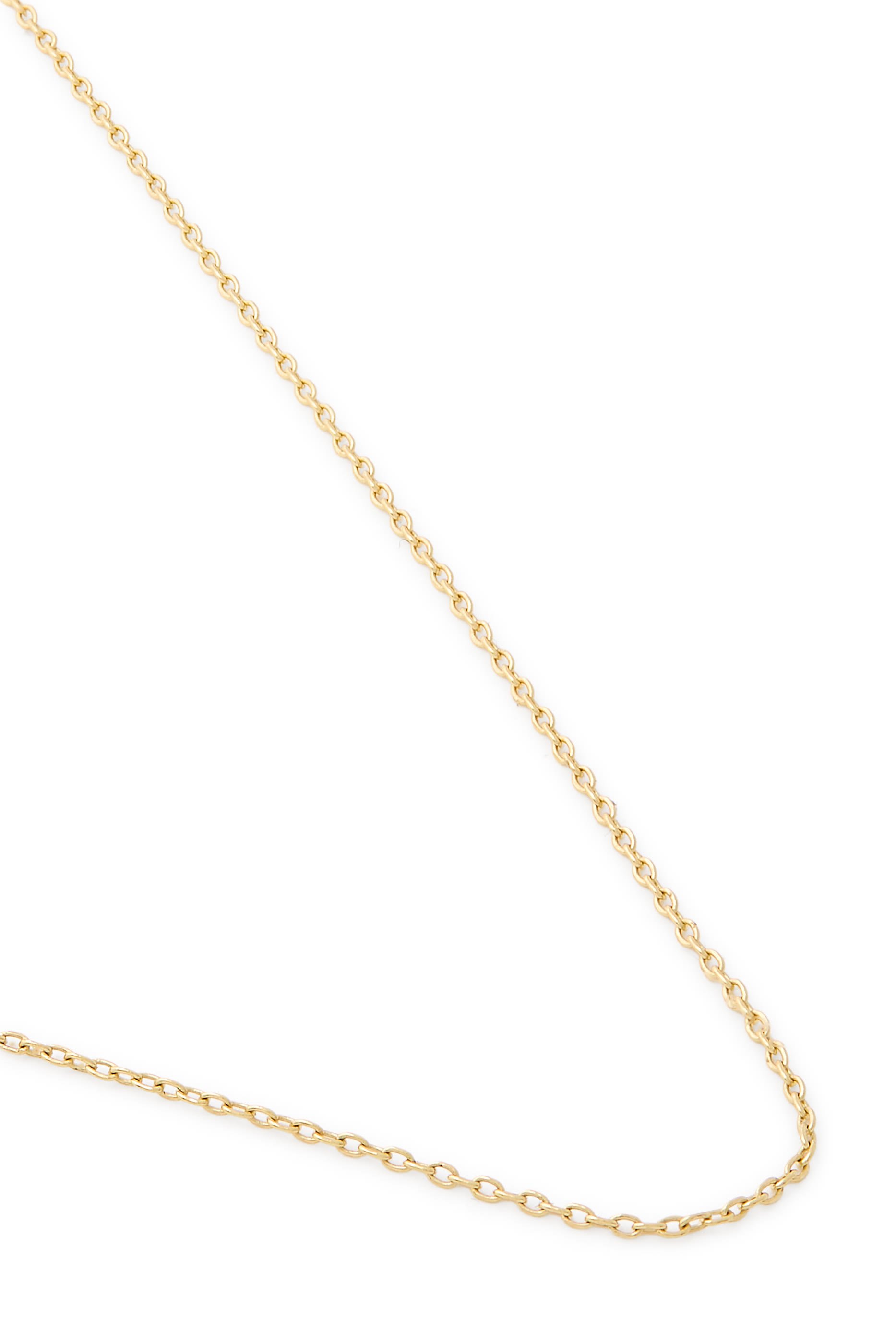 Chain Necklace, 18k Yellow Gold