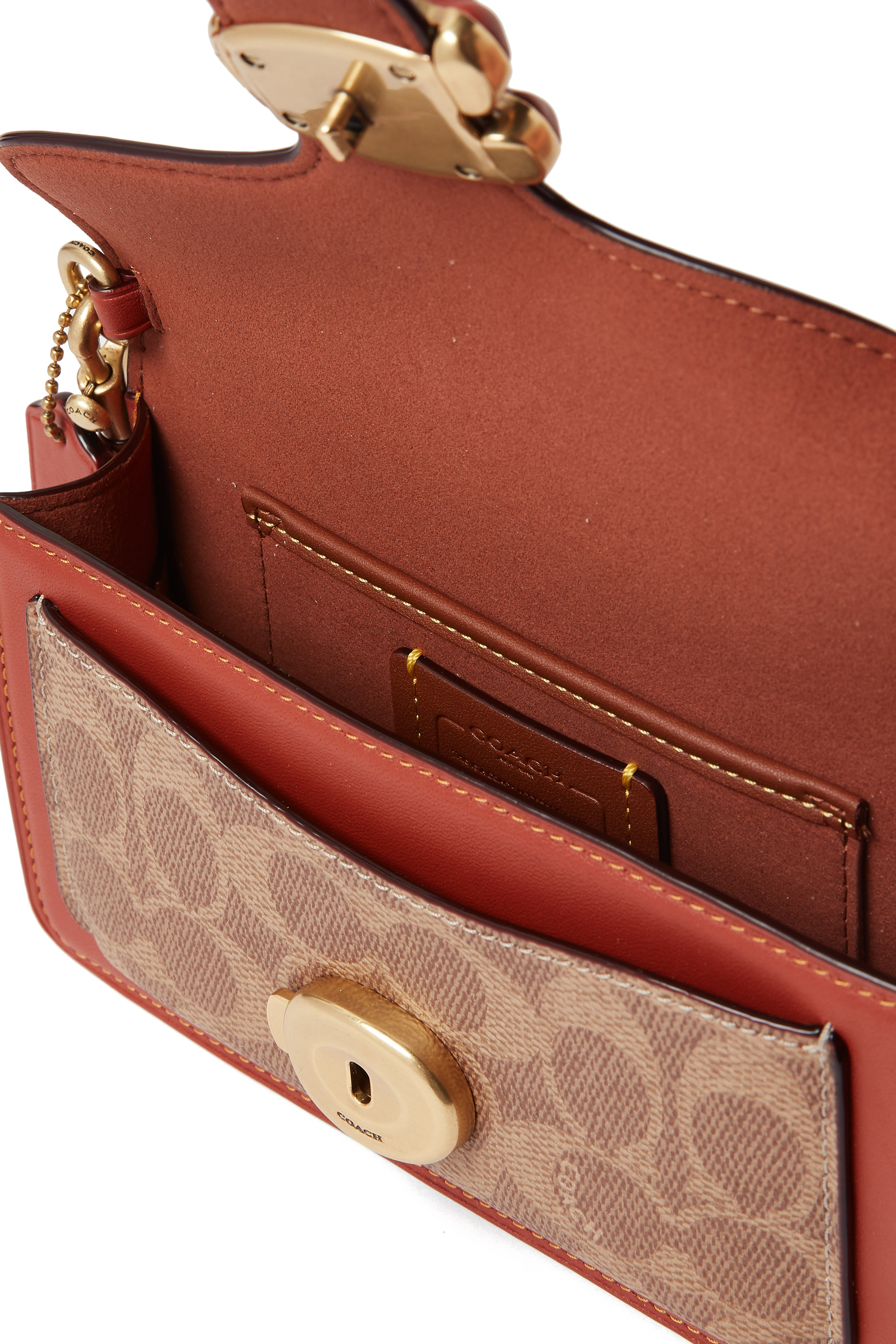 Tabby Wristlet In Signature Canvas