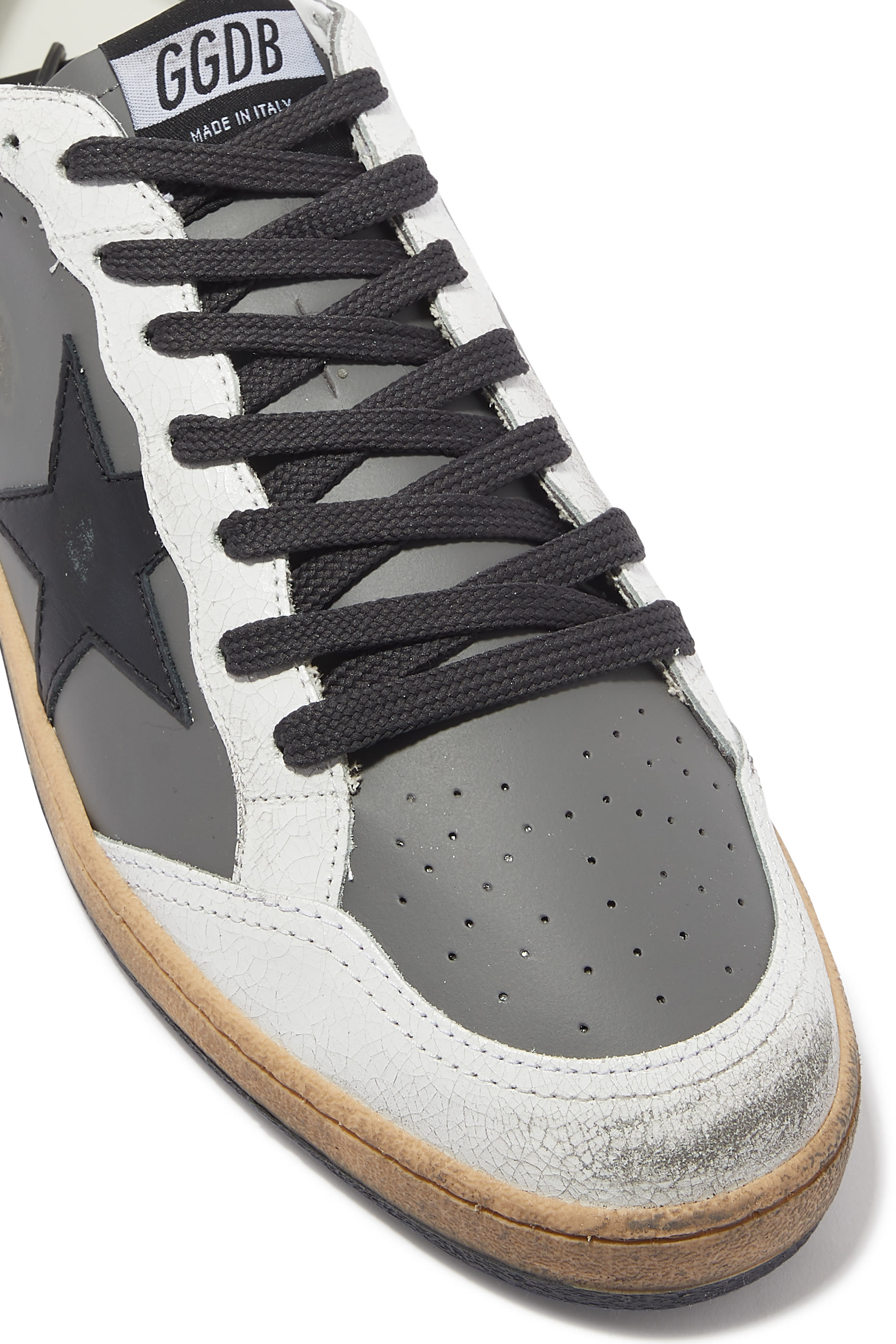 Ball Star Low-Top Leather Sneakers