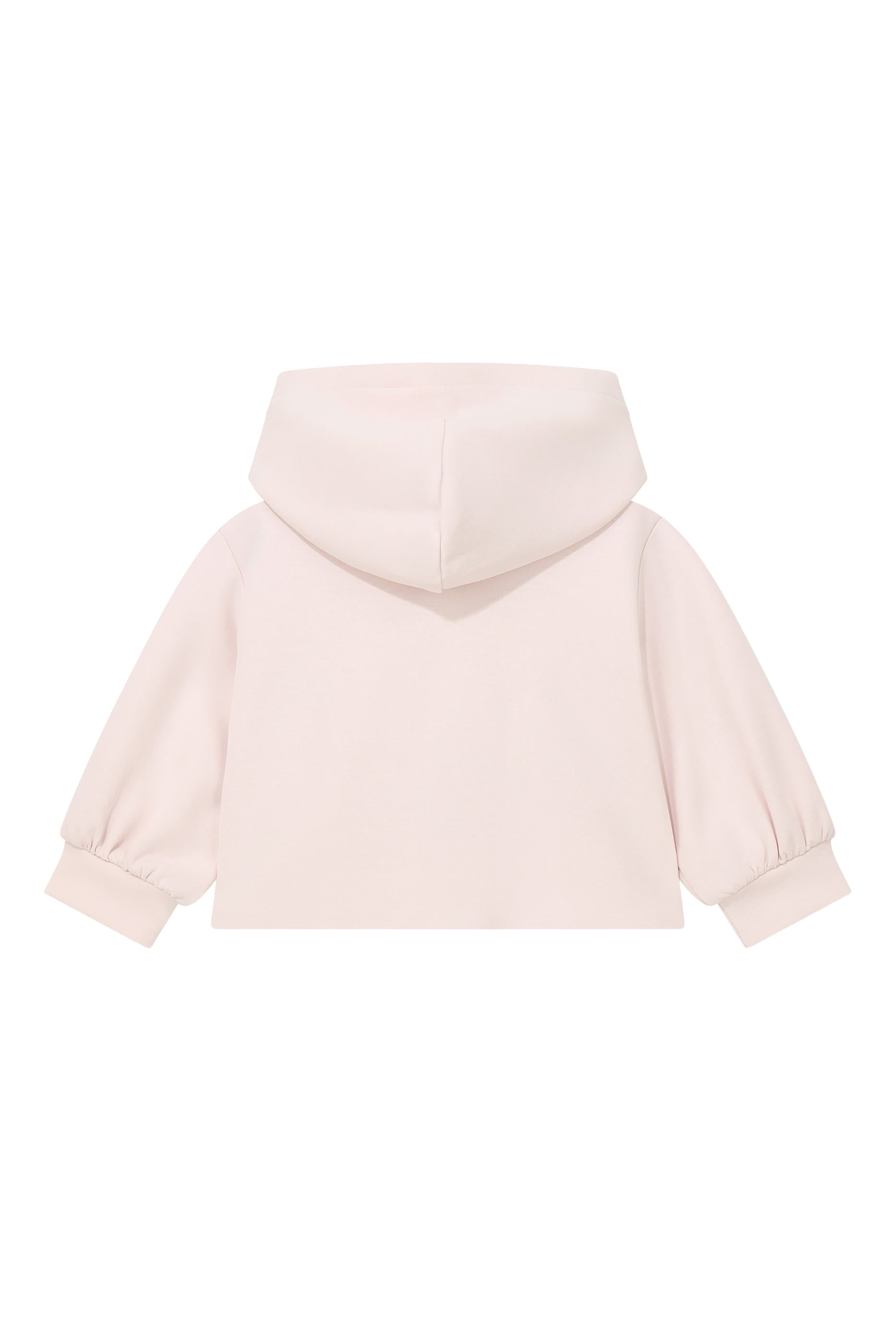 Kids Embossed Logo Zip-Up Hoodie