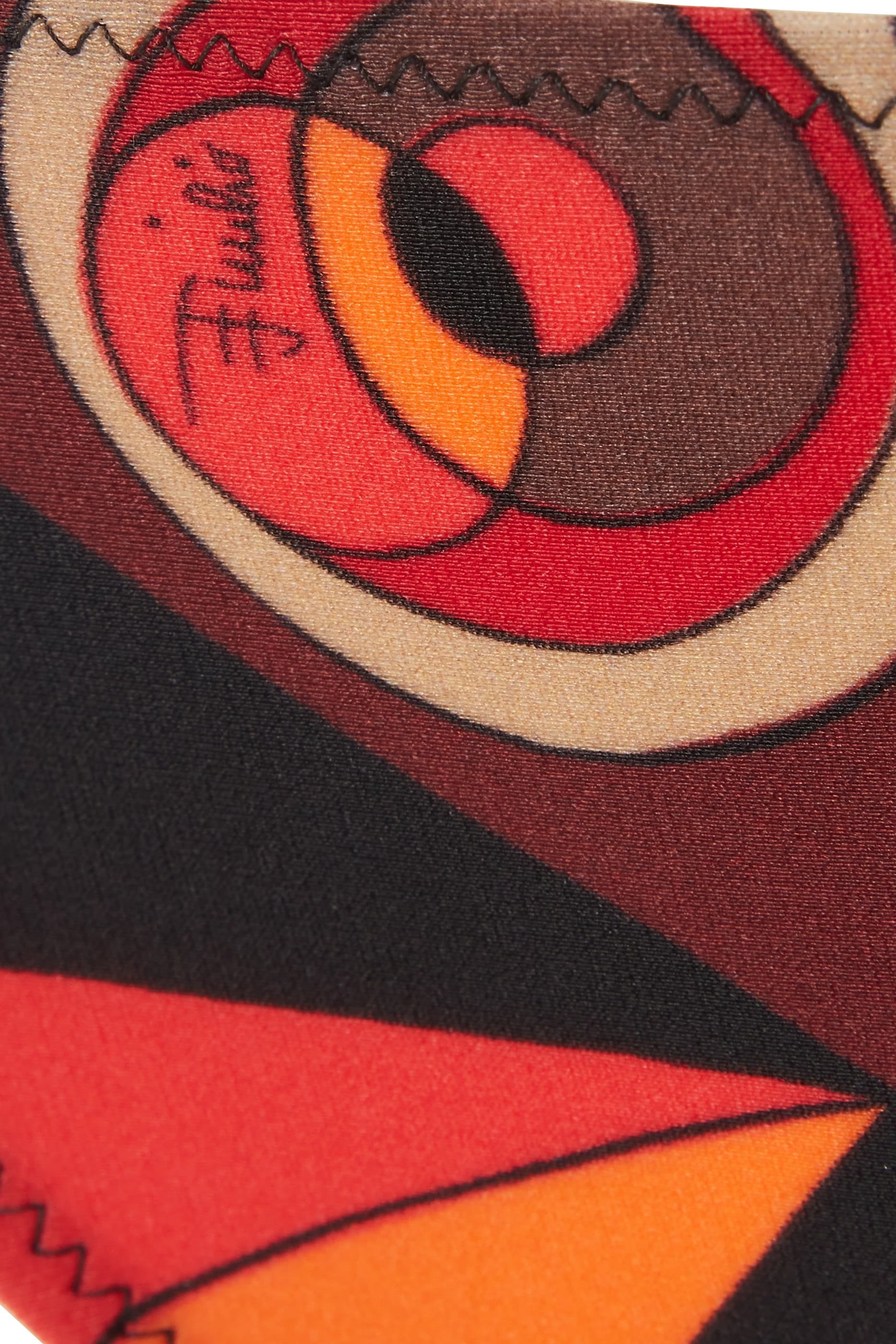 Occhi Print Adjustable Bikini Briefs