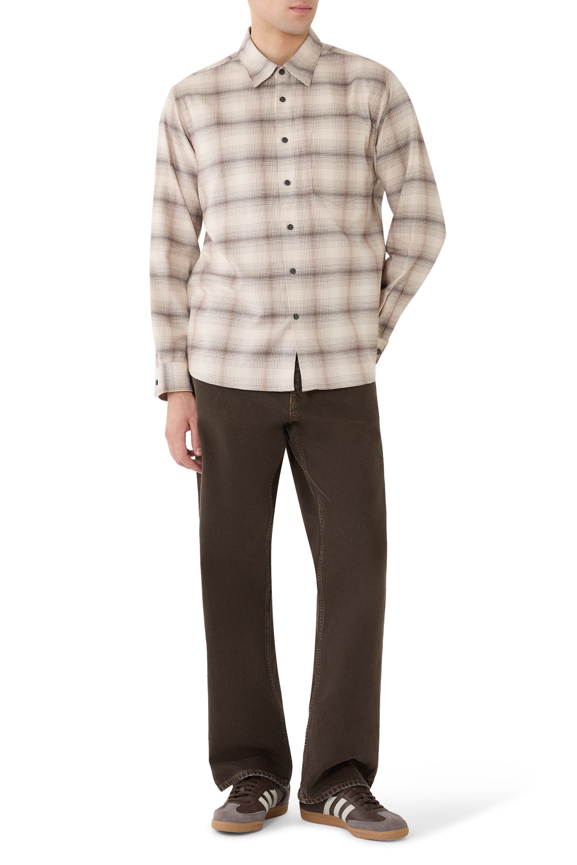 Faded Check Weekend Shirt