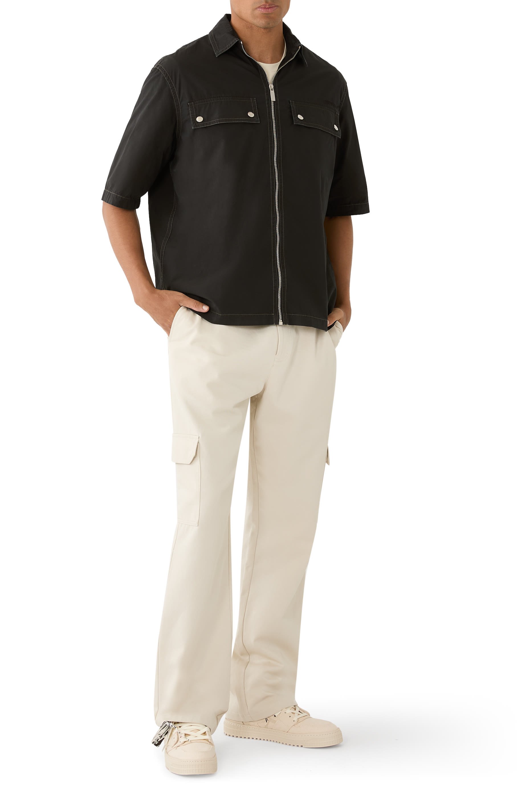 Arrow Zip Bowling Shirt