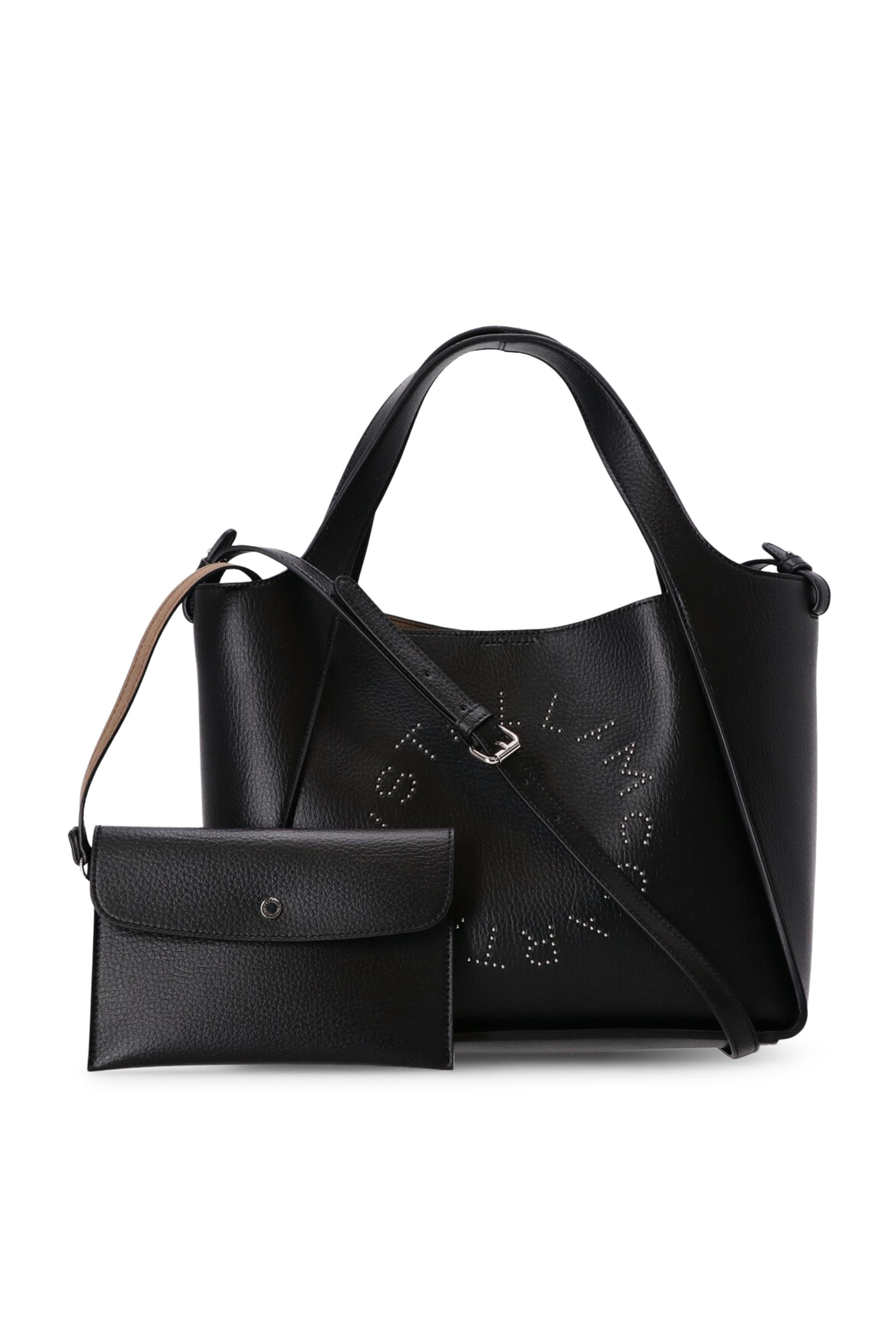  Logo Grainy Alter Mat Crossbody Bag 