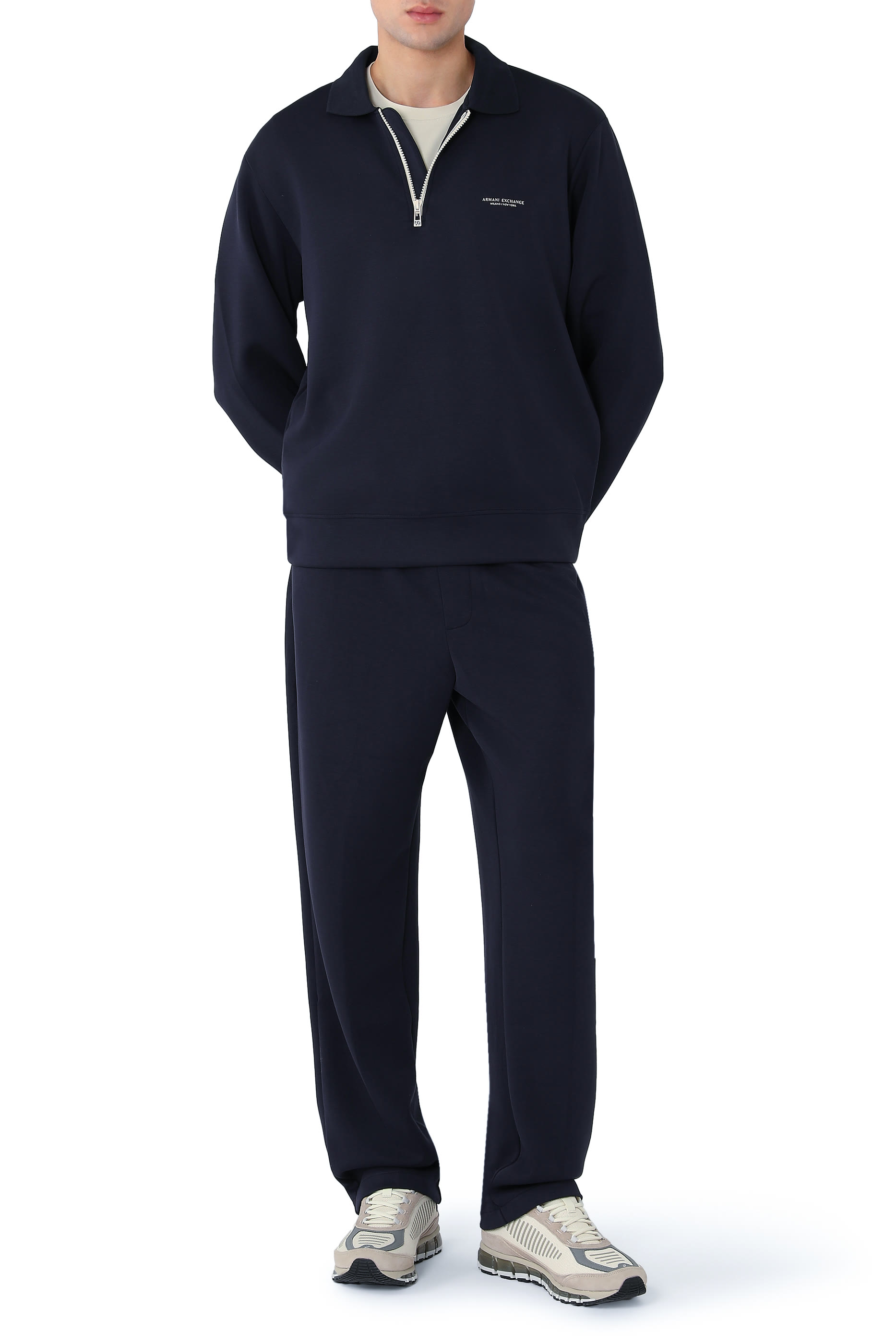 AX Logo Drawstring Sweatpants
