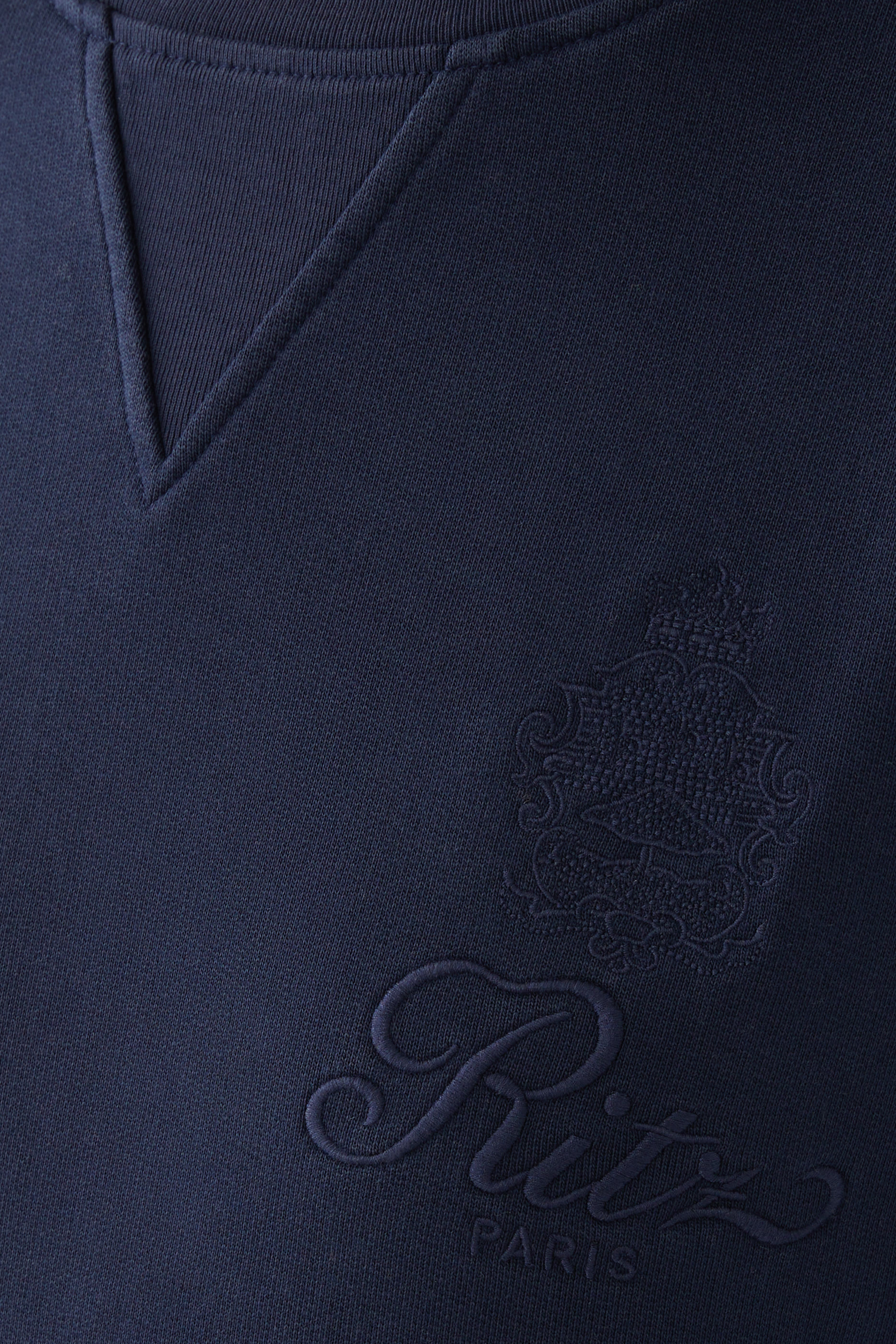 Ritz Unisex Tonal Logo Crewneck