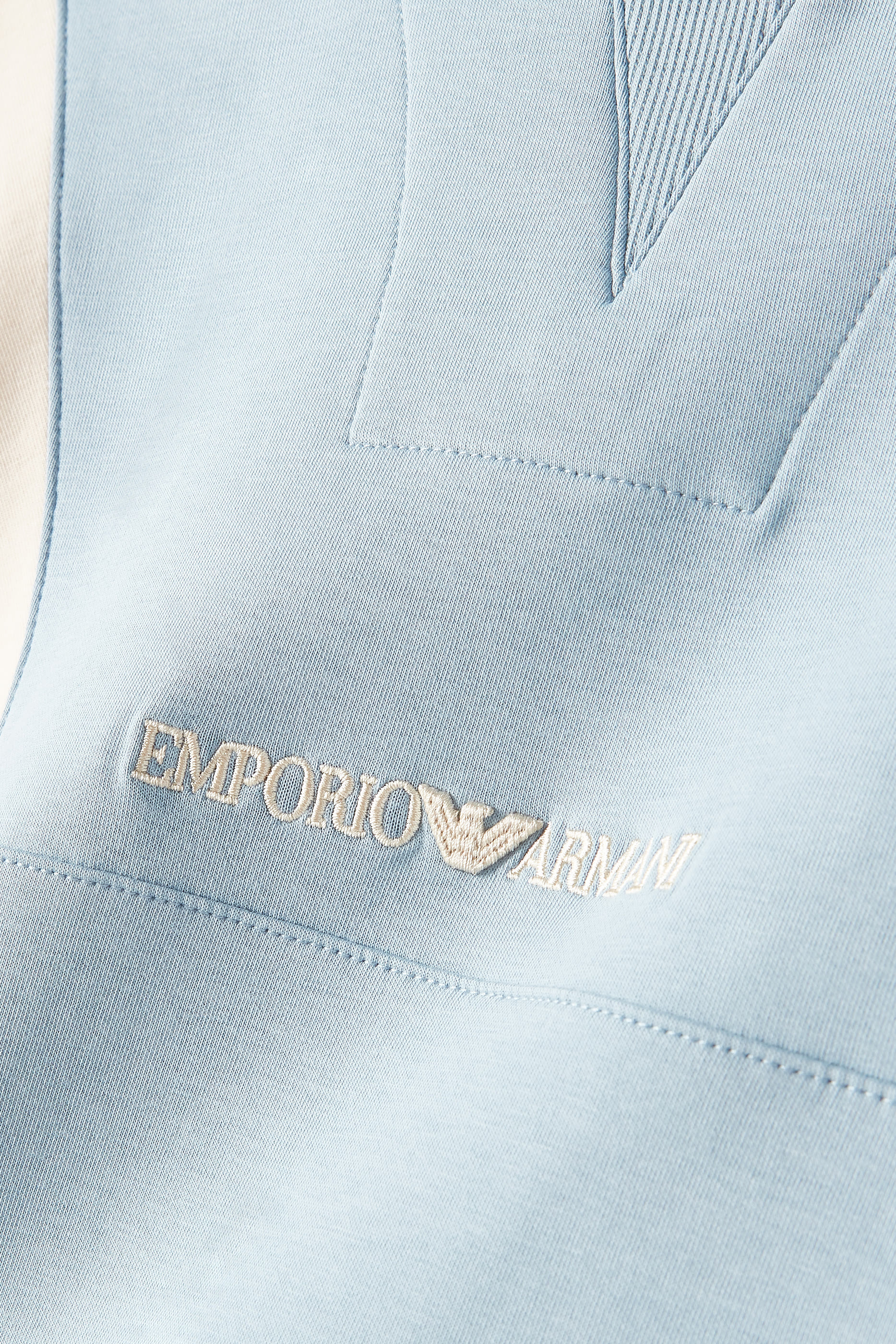 Kids Cotton-Blend Collared Sweatshirt