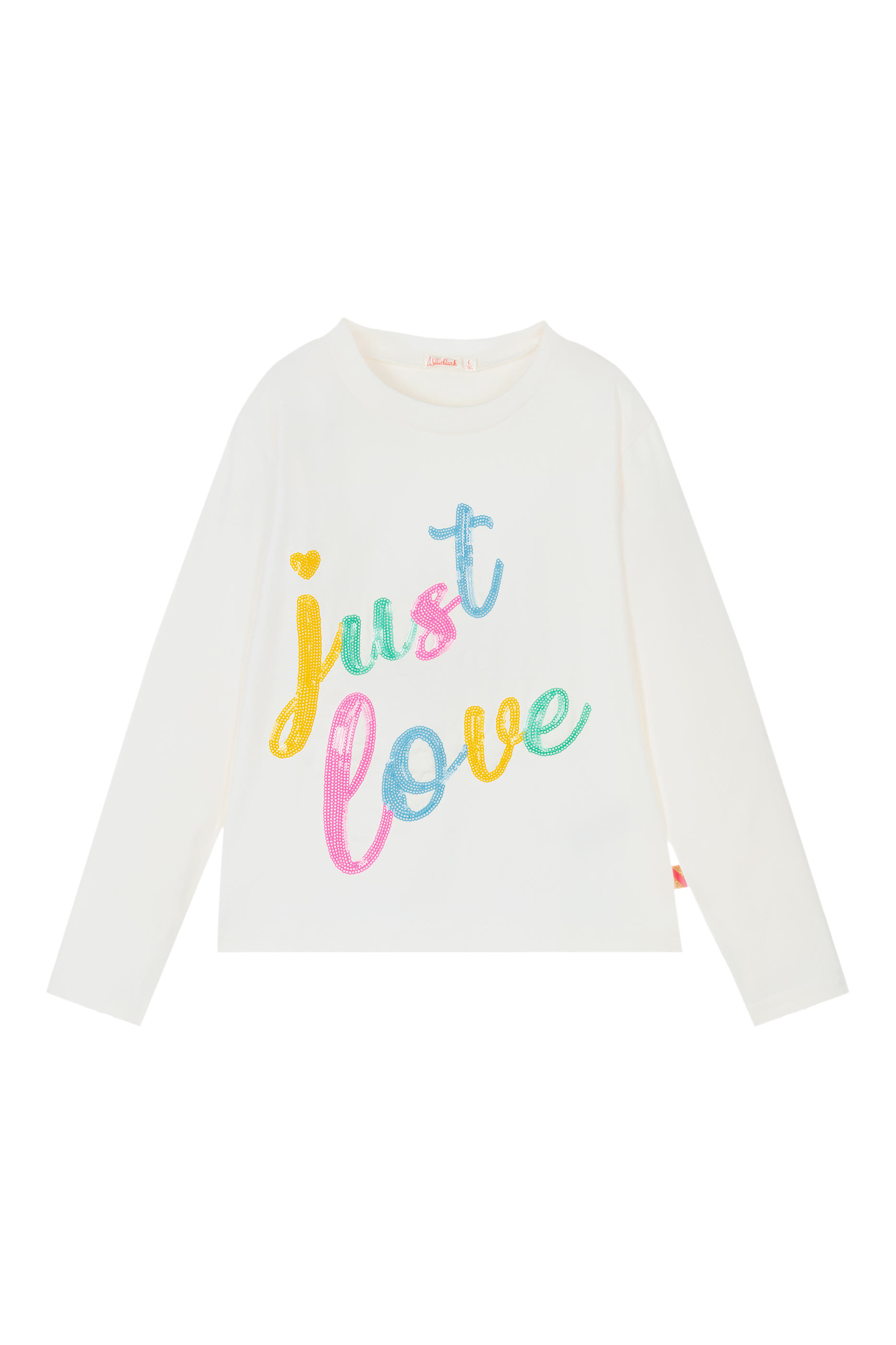 Kids Sequined Cotton T-Shirt