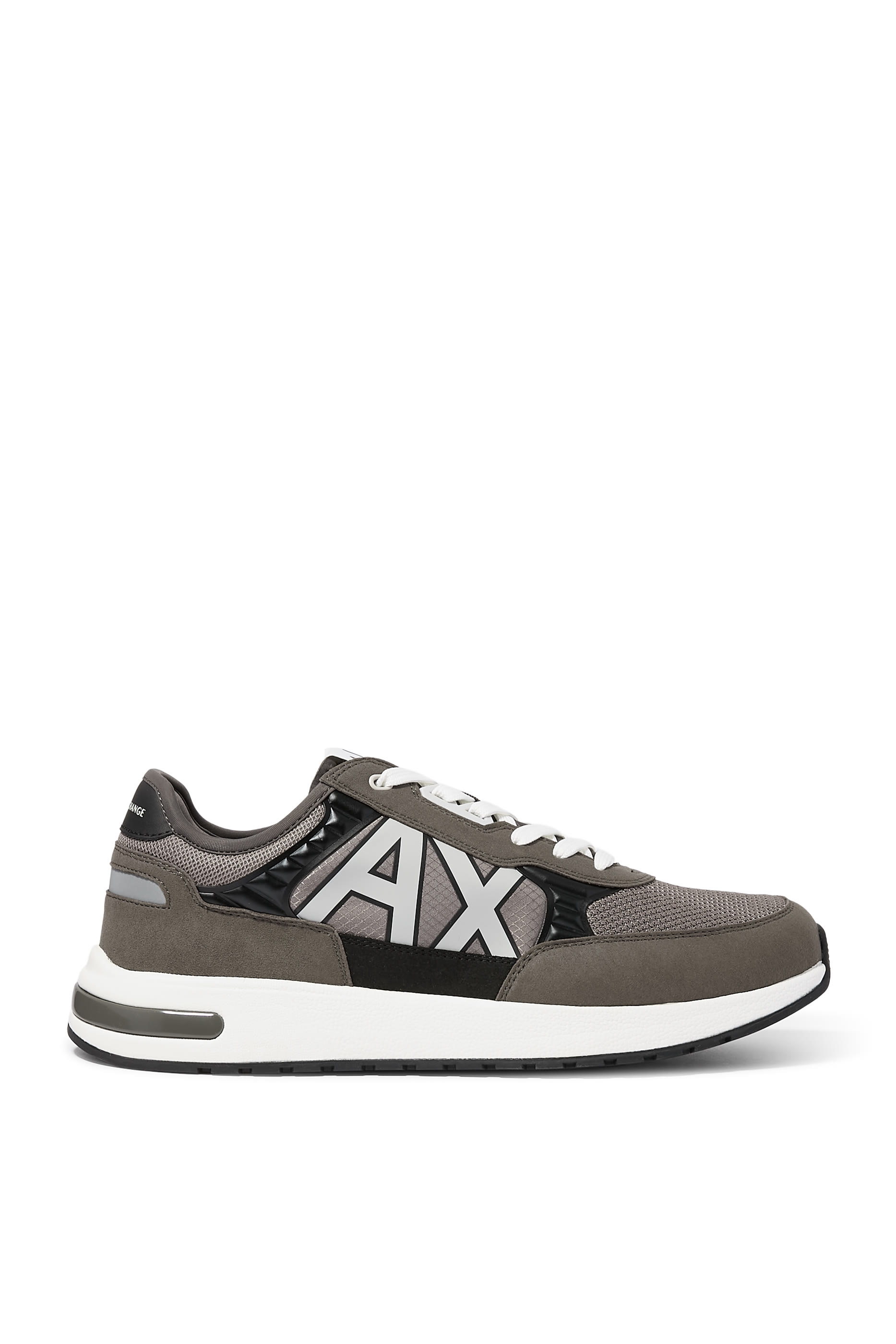 Lace Up 3D AX Logo Sneakers