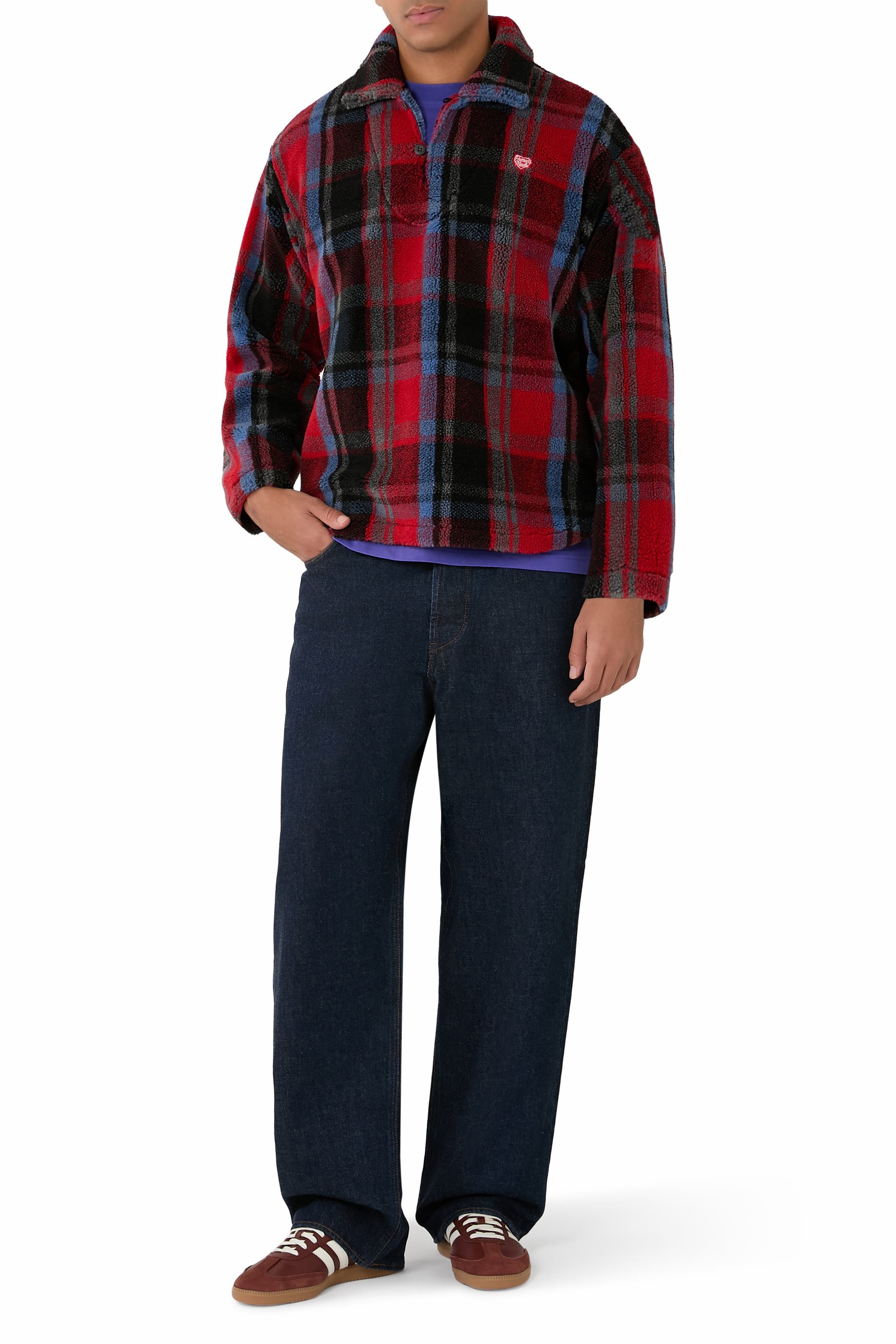 Heart Logo Patch Pullover