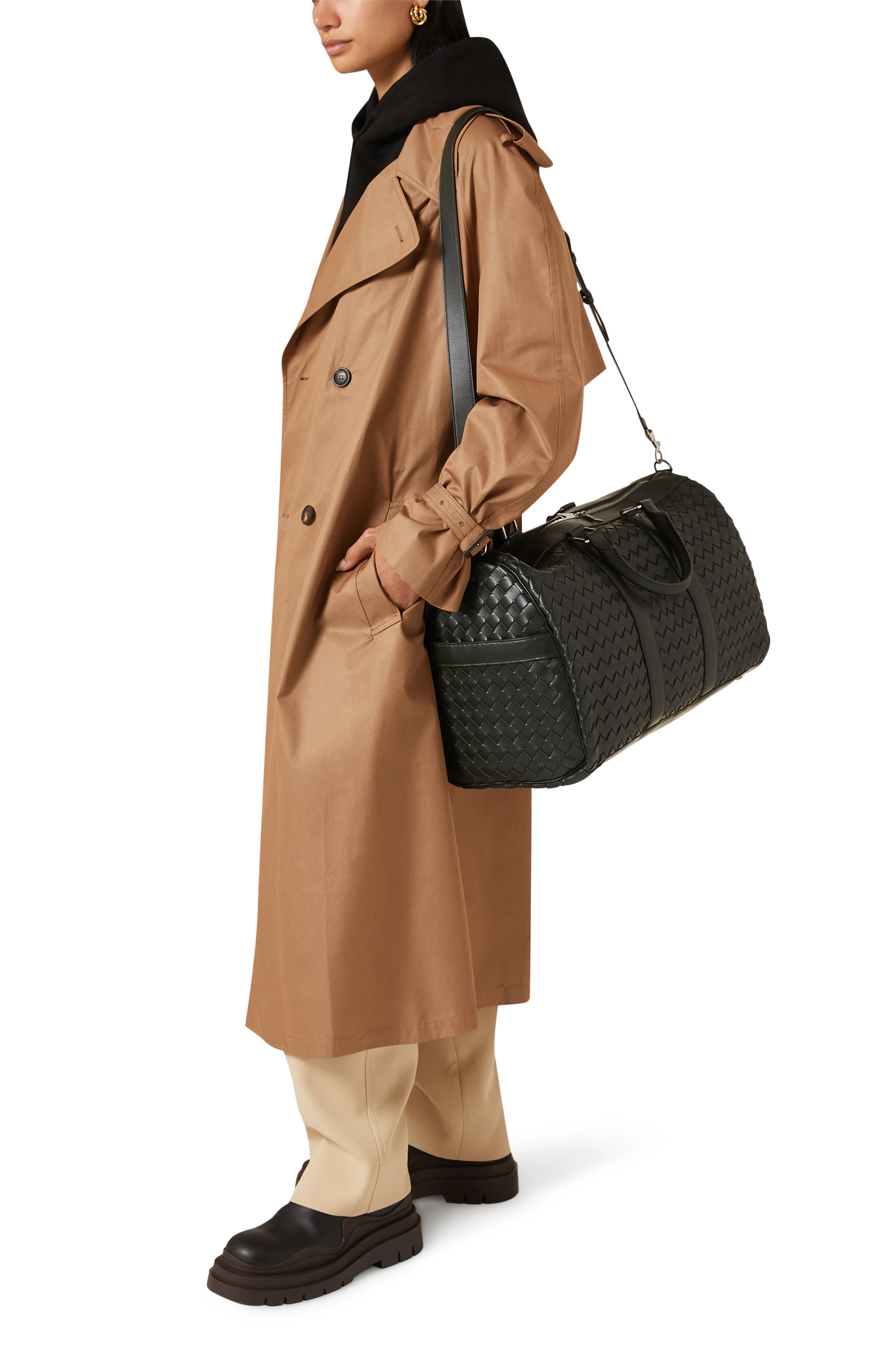 Medium Intrecciato Duffle Bag